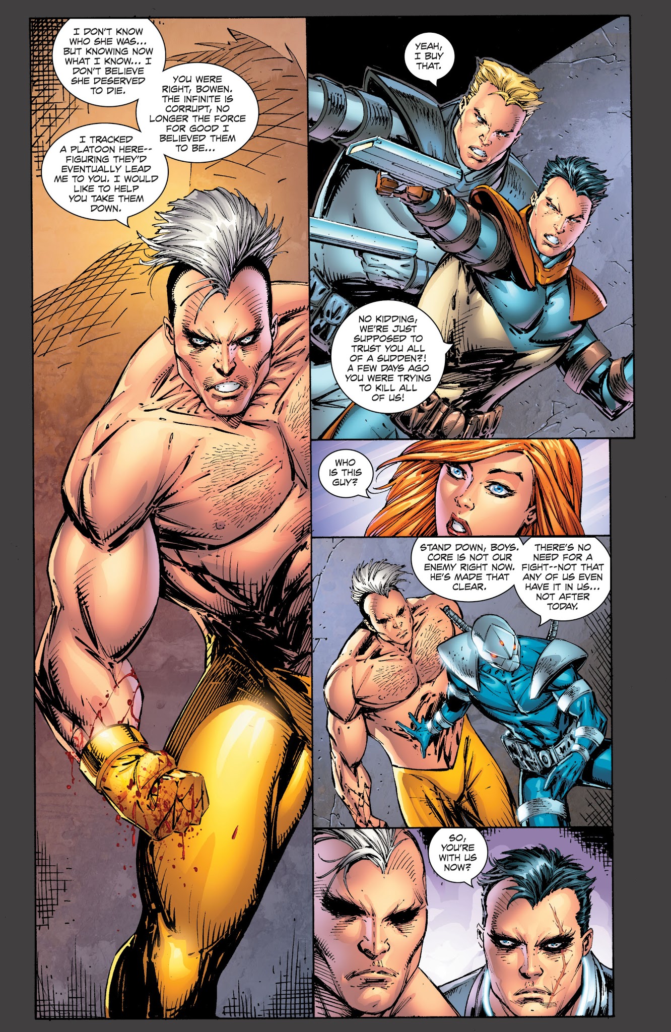 Read online The Infinite comic -  Issue #4 - 19