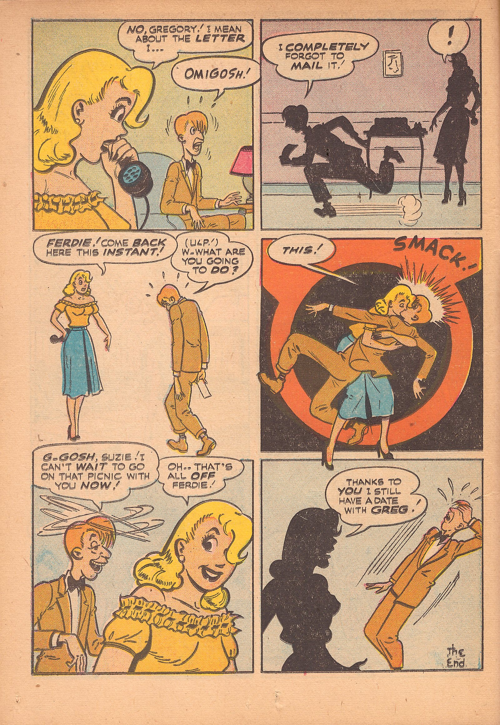 Read online Suzie Comics comic -  Issue #65 - 18