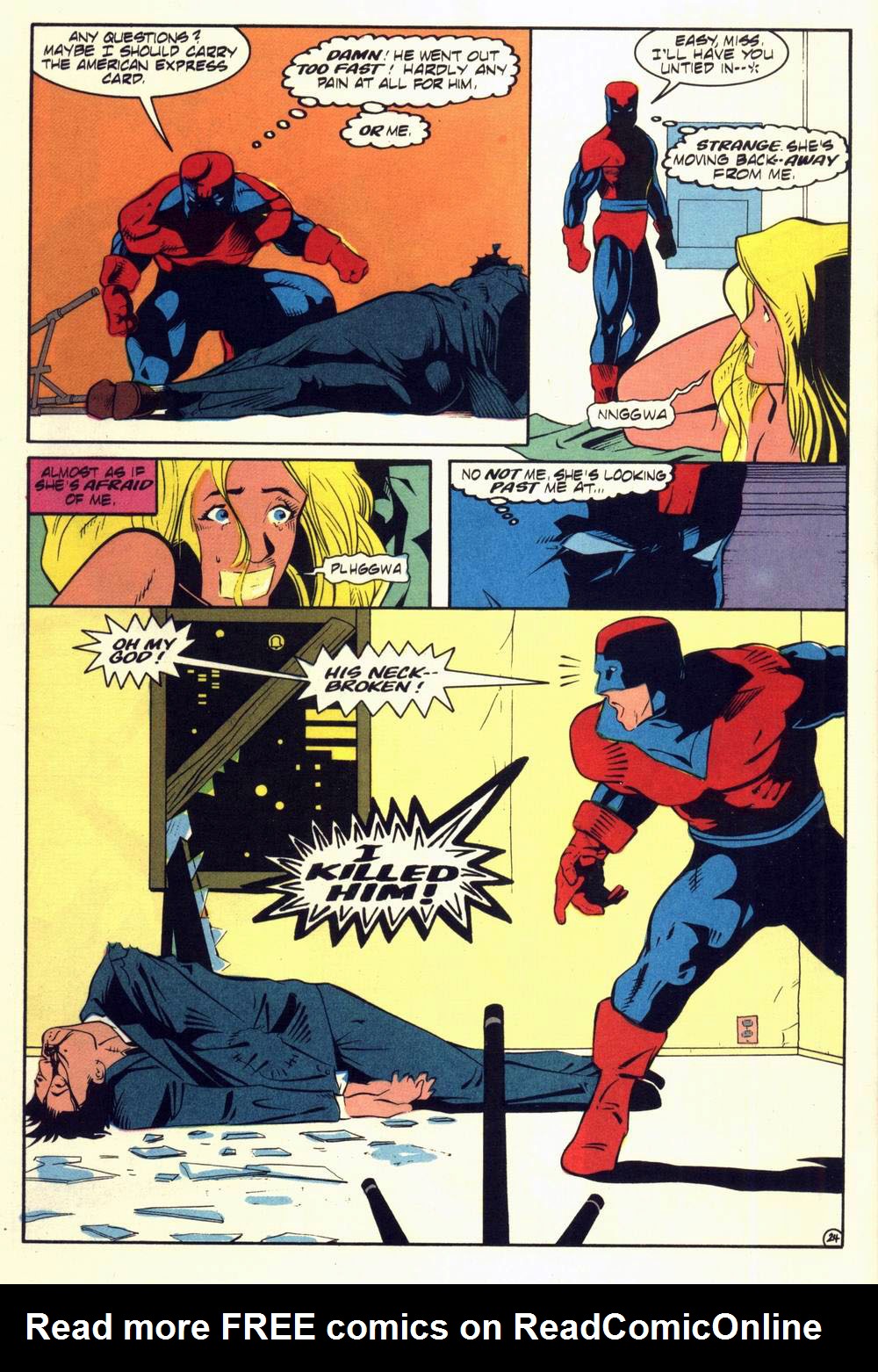 Read online Hero Alliance (1989) comic -  Issue #16 - 26