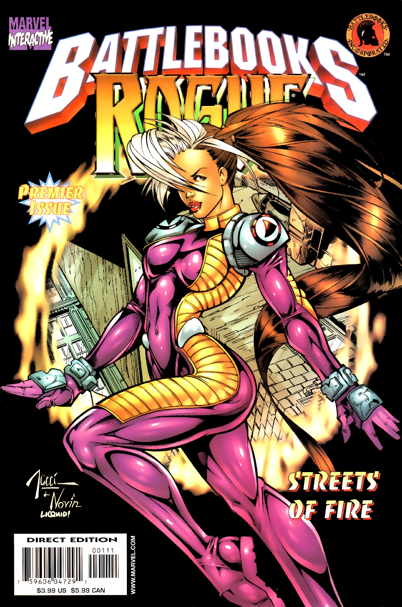 Read online Rogue Battlebook: Streets Of Fire comic -  Issue # Full - 1