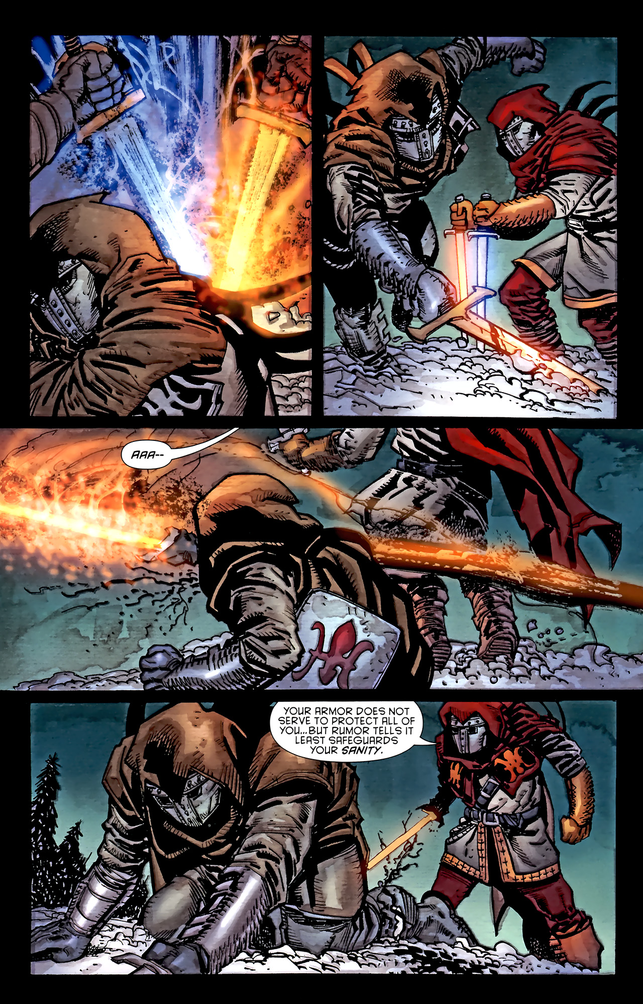 Read online Azrael (2009) comic -  Issue #6 - 17