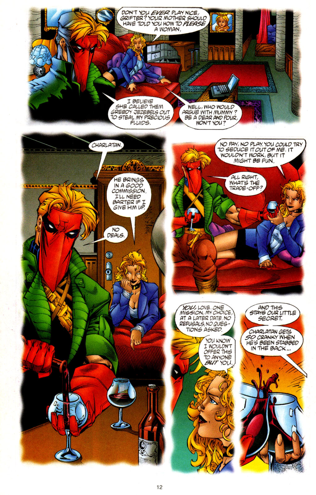 Read online Grifter (1996) comic -  Issue #11 - 13