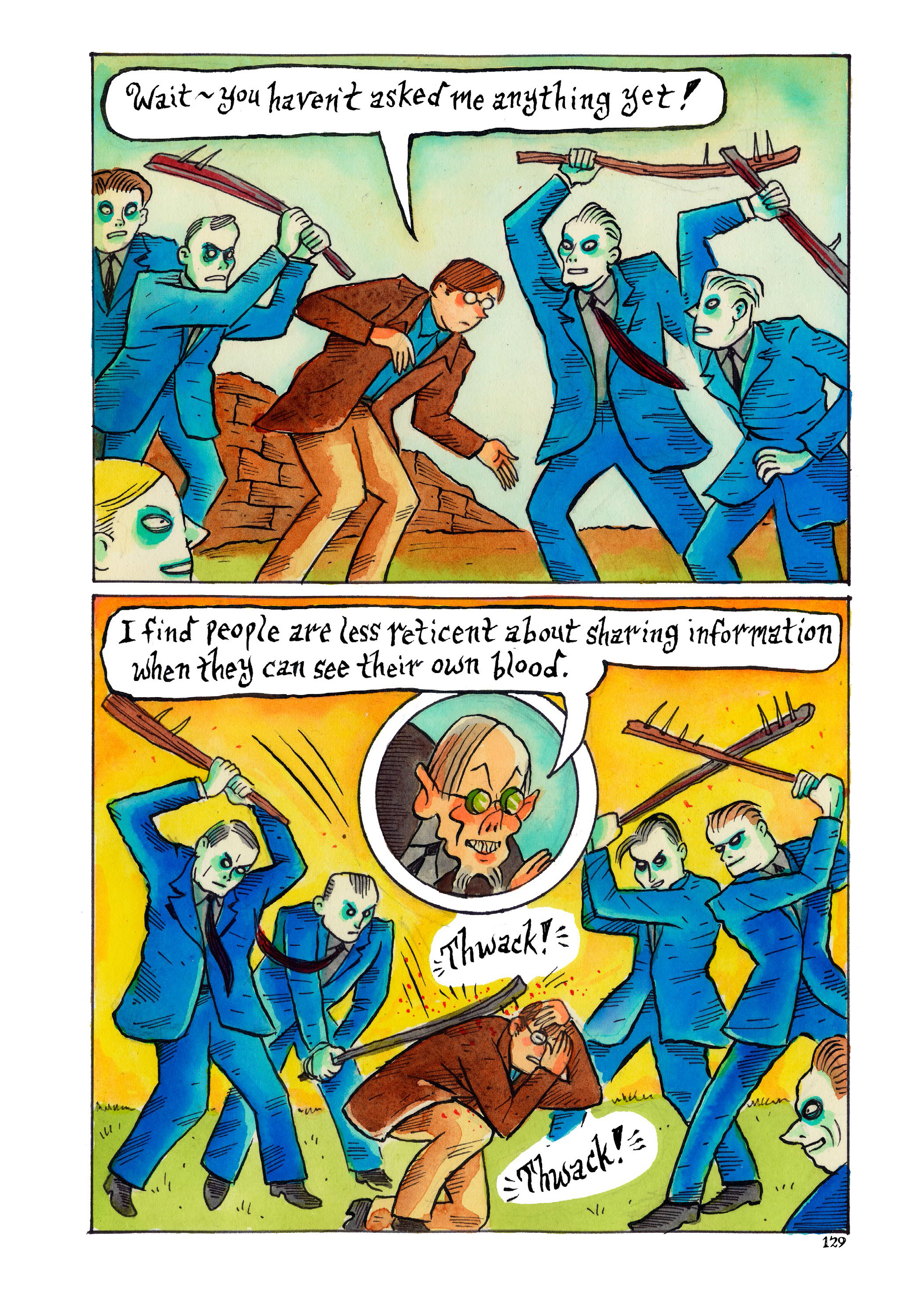 Read online Violenzia and Other Deadly Amusements comic -  Issue # TPB - 130