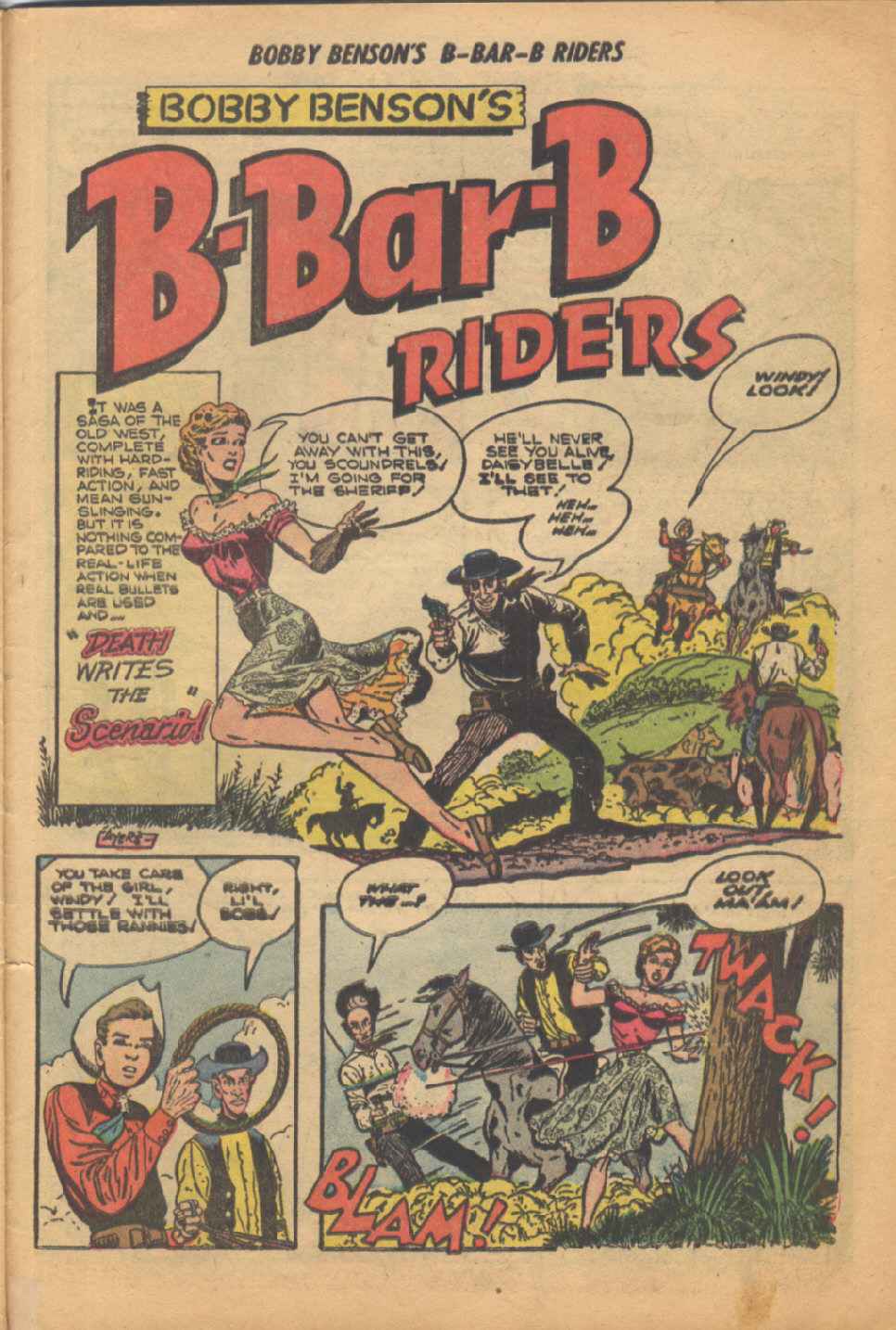 Read online Bobby Benson's B-Bar-B Riders comic -  Issue #20 - 27