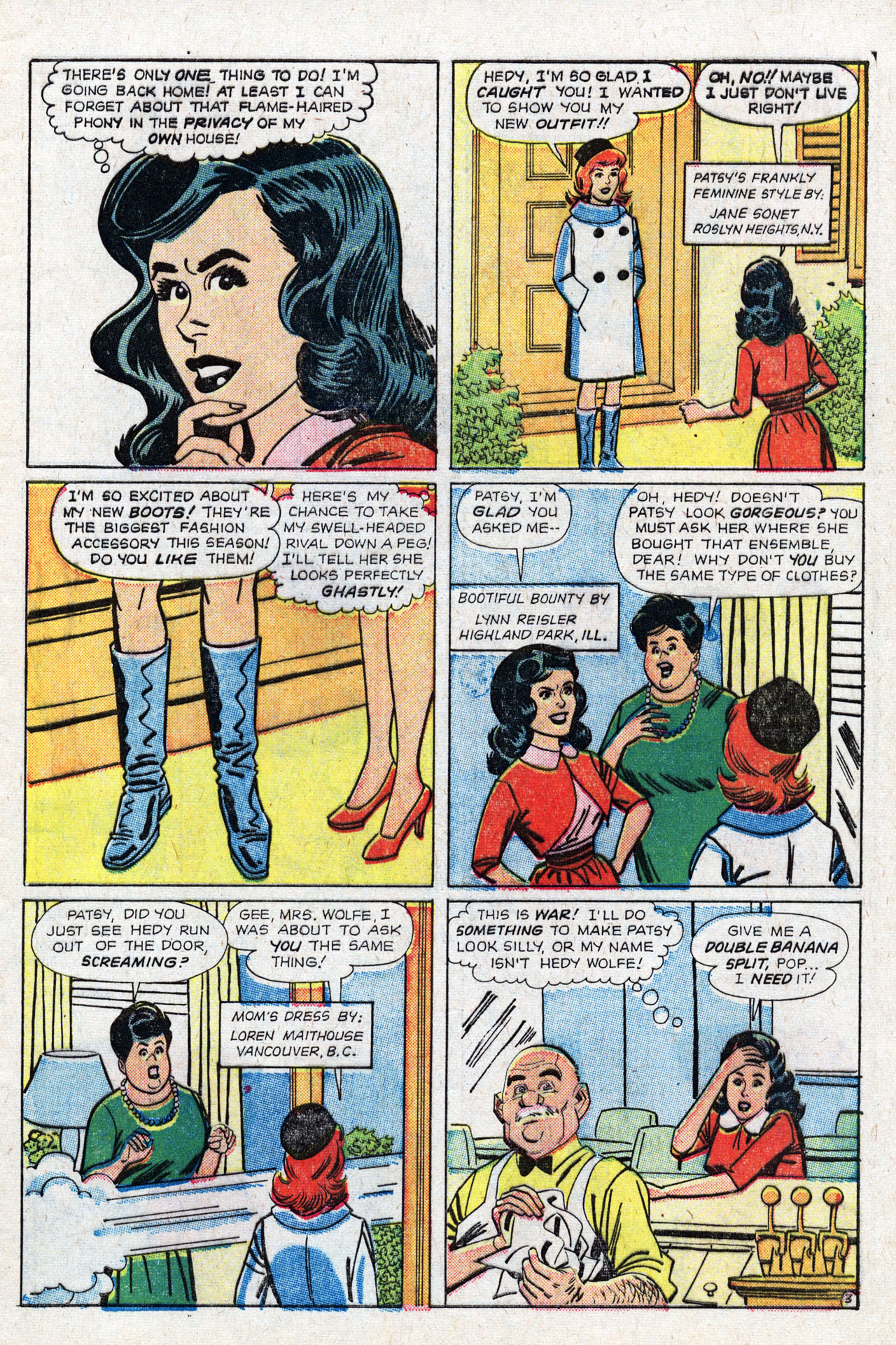 Read online Patsy and Hedy comic -  Issue #87 - 5