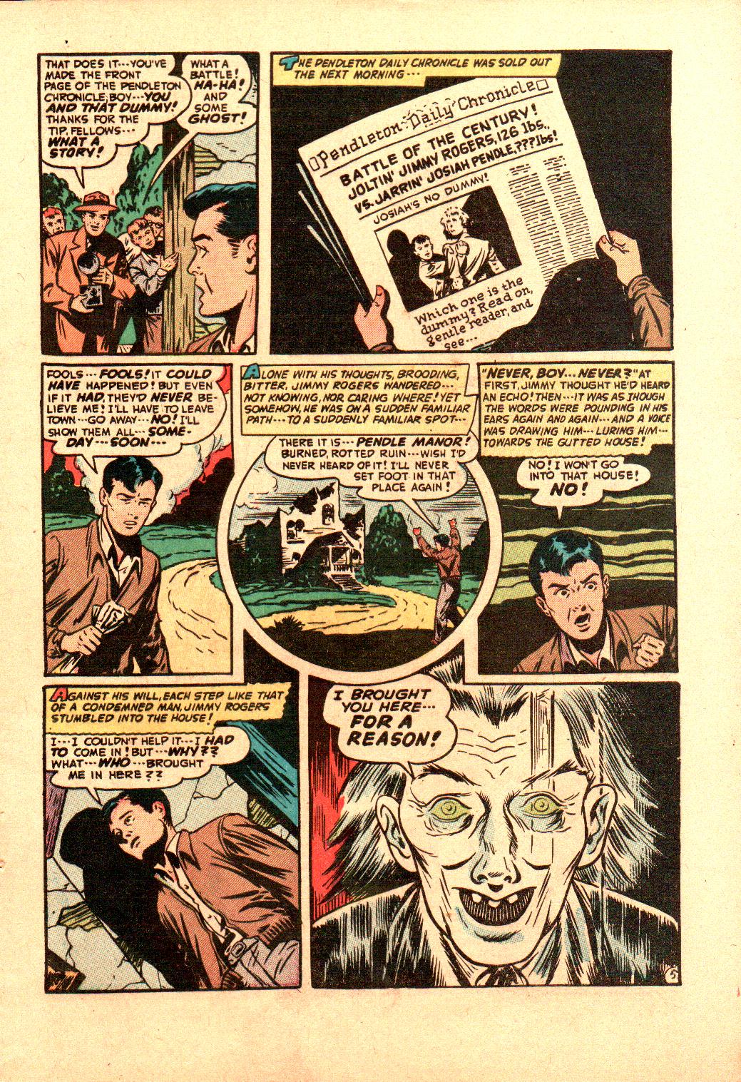 Read online Adventures Into The Unknown comic -  Issue #10 - 7