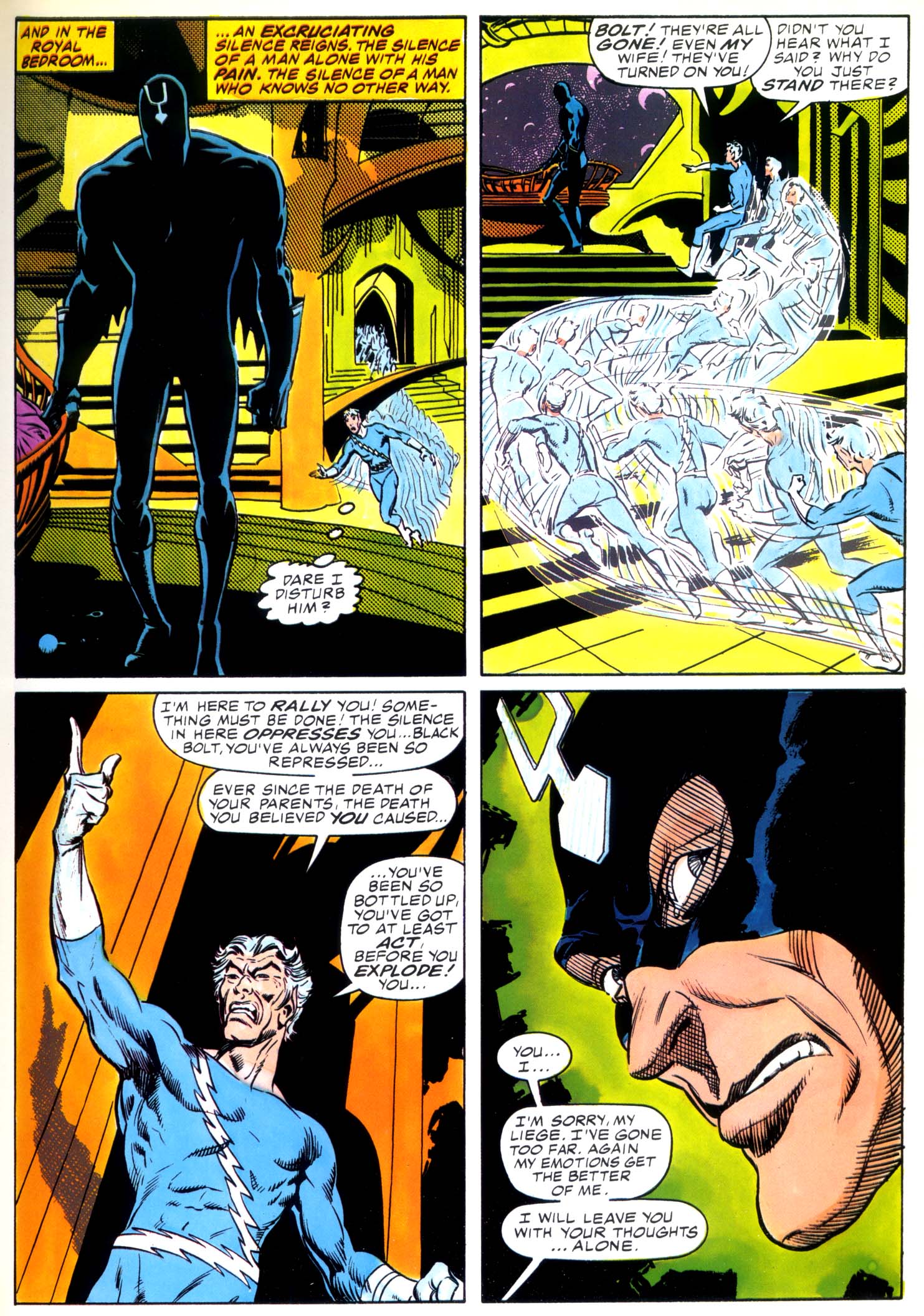 Read online Marvel Graphic Novel comic -  Issue #39 - The Inhumans - 21