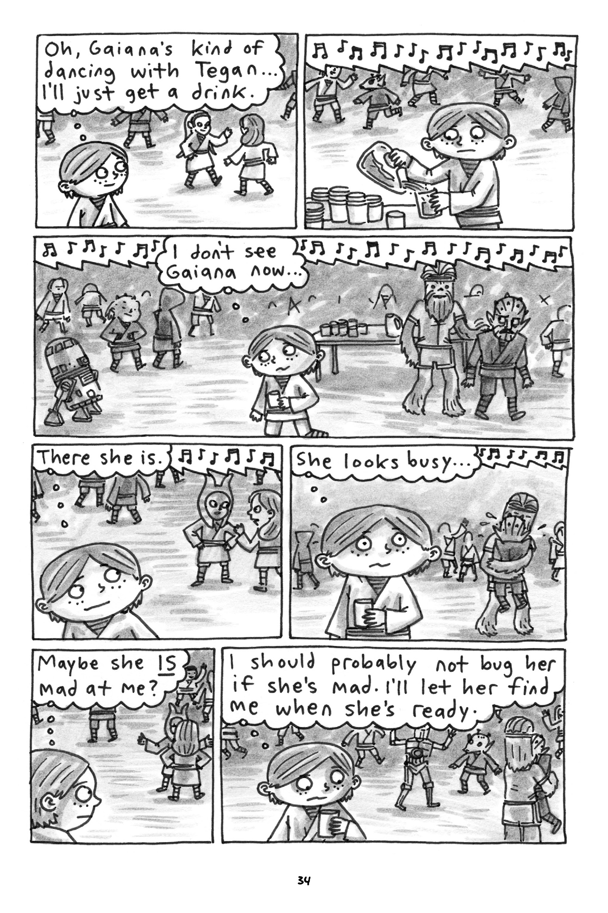 Read online Jedi Academy comic -  Issue # TPB 2 (Part 1) - 35