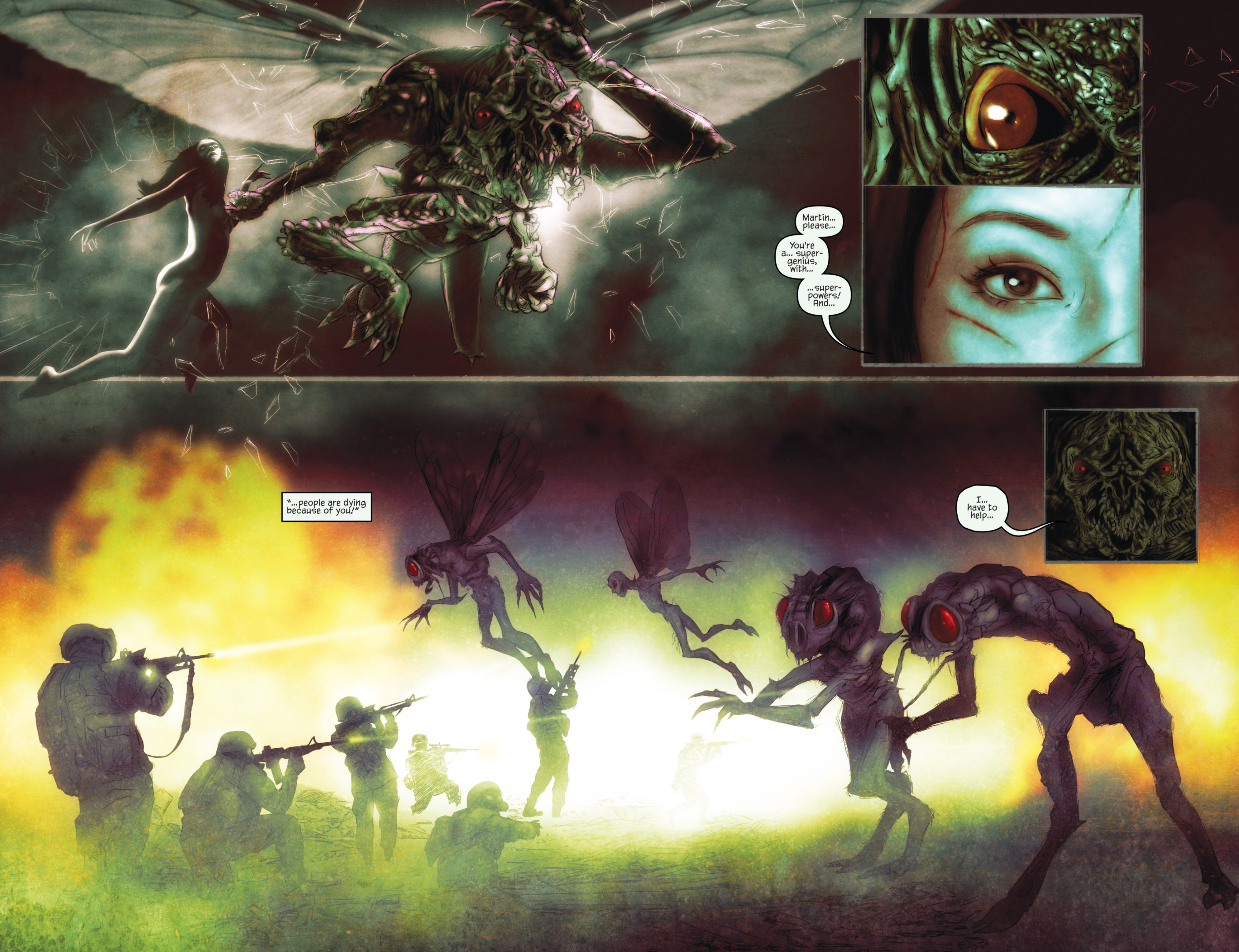 Read online The Fly: Outbreak comic -  Issue #5 - 6