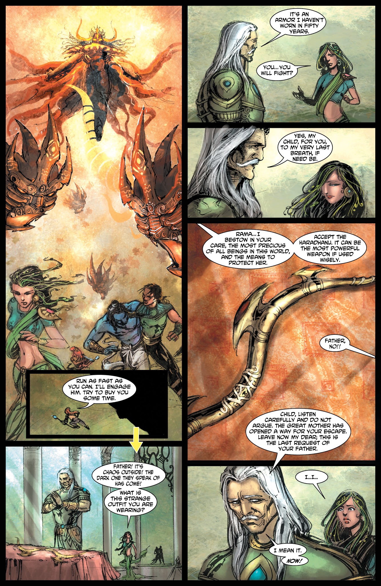 Read online Ramayan 3392 A.D. comic -  Issue #5 - 24