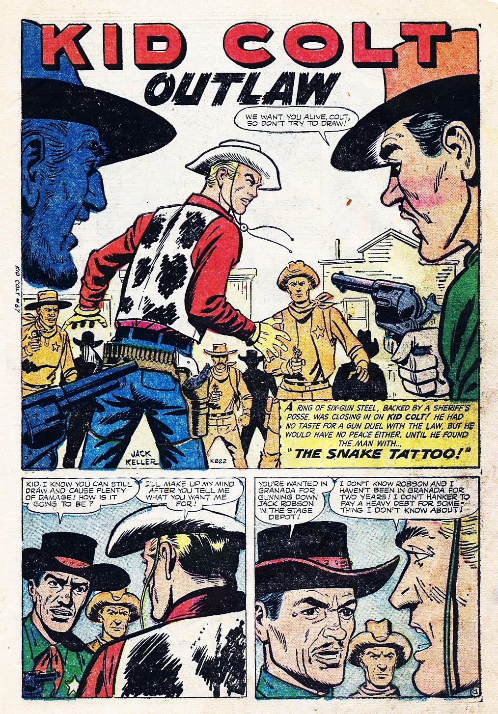 Read online Kid Colt Outlaw comic -  Issue #67 - 3