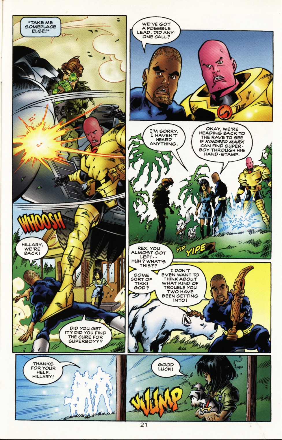 Read online Superboy & The Ravers comic -  Issue #10 - 21