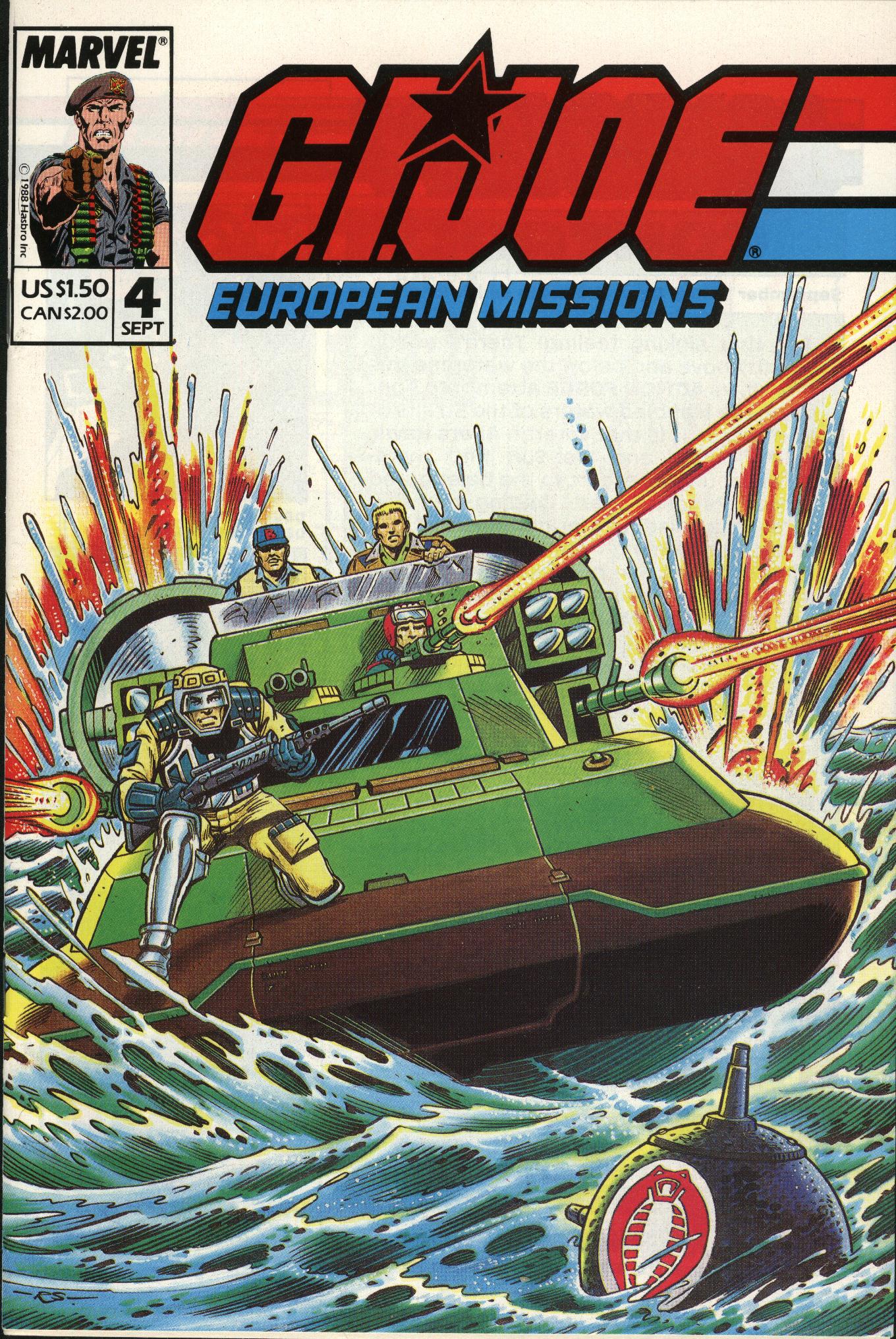Read online G.I. Joe European Missions comic -  Issue #4 - 1