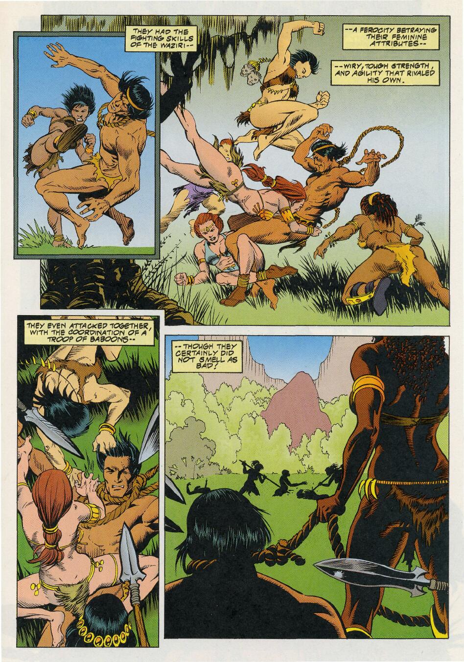 Read online Tarzan (1996) comic -  Issue #7 - 24
