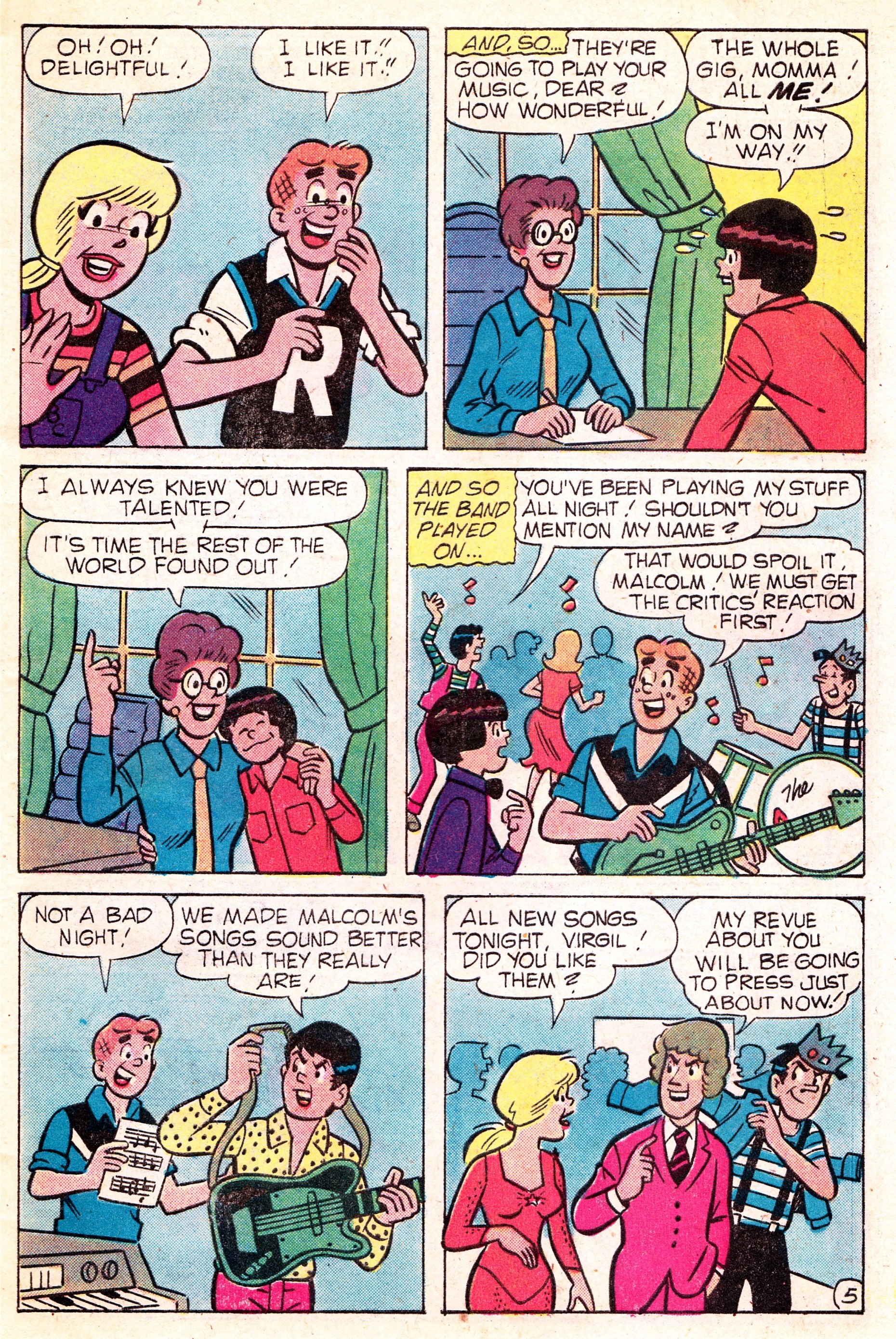 Read online Archie's TV Laugh-Out comic -  Issue #80 - 7