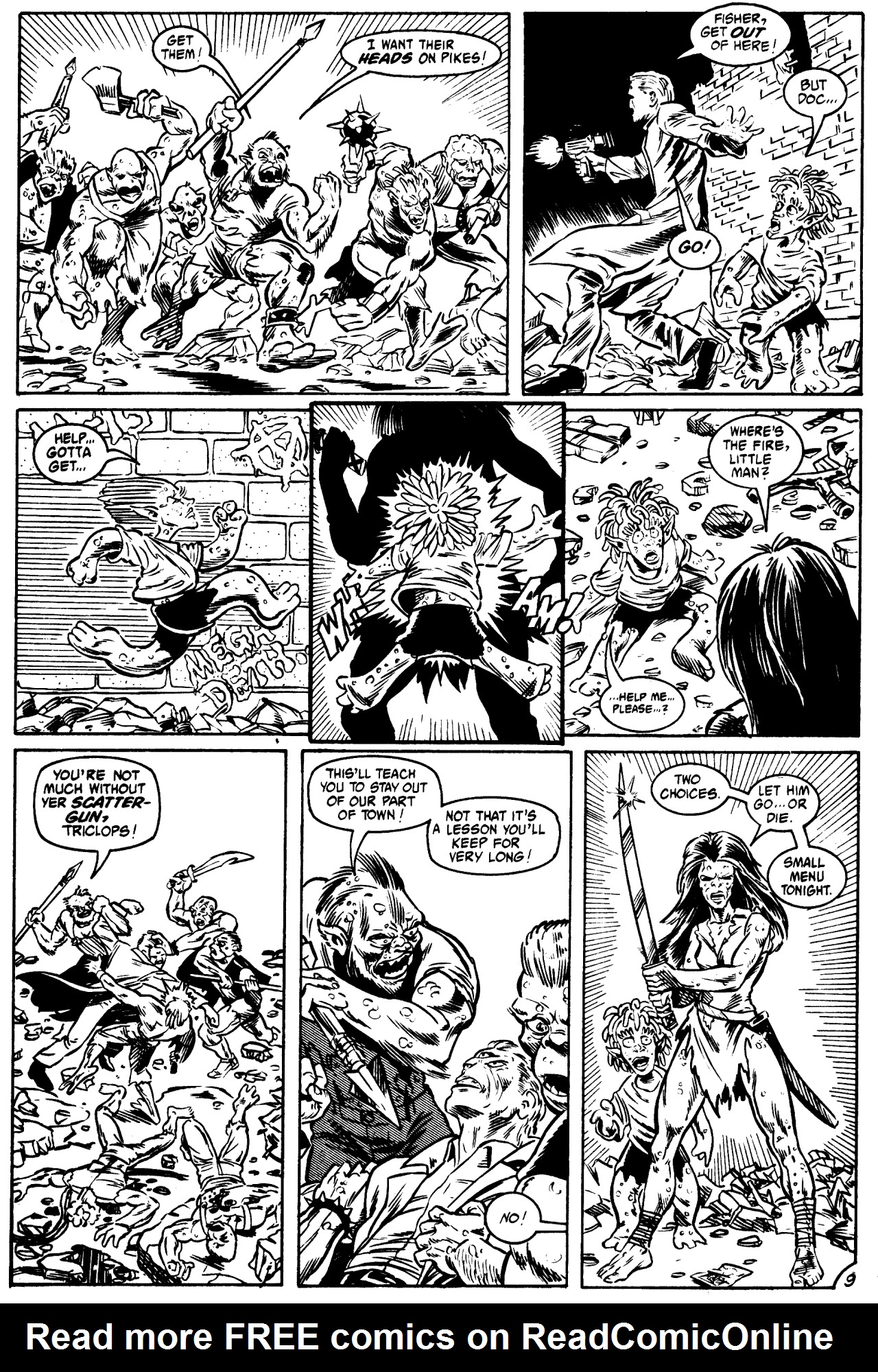 Read online Solo Ex-Mutants comic -  Issue #4 - 11