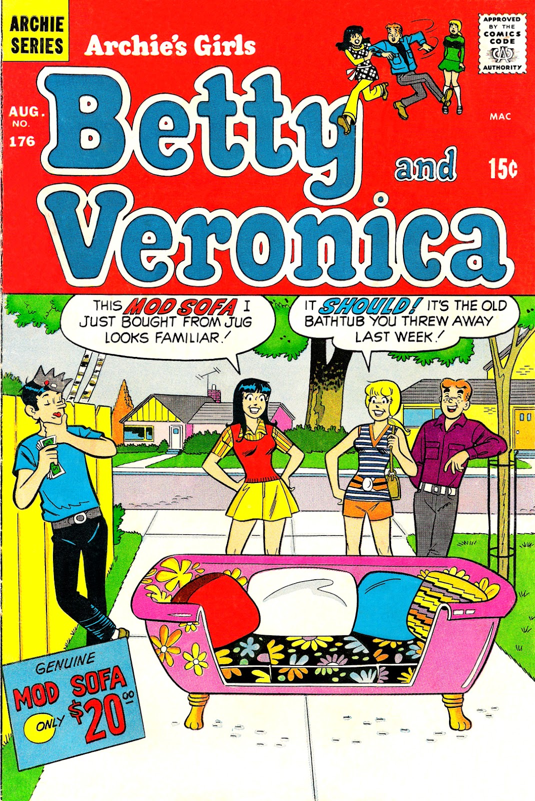 Archie's Girls Betty and Veronica 176 Page 1
