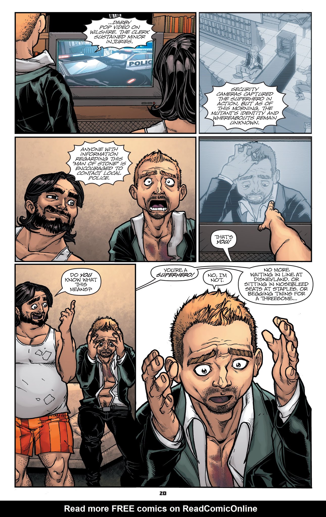 Read online Indestructible comic -  Issue #1 - 22