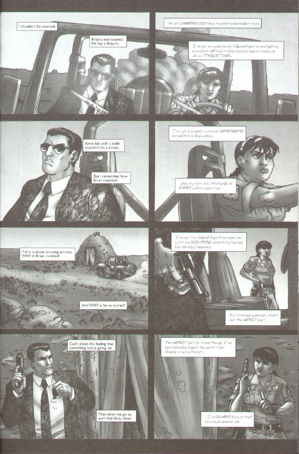 Read online Skinwalker comic -  Issue #1 - 25