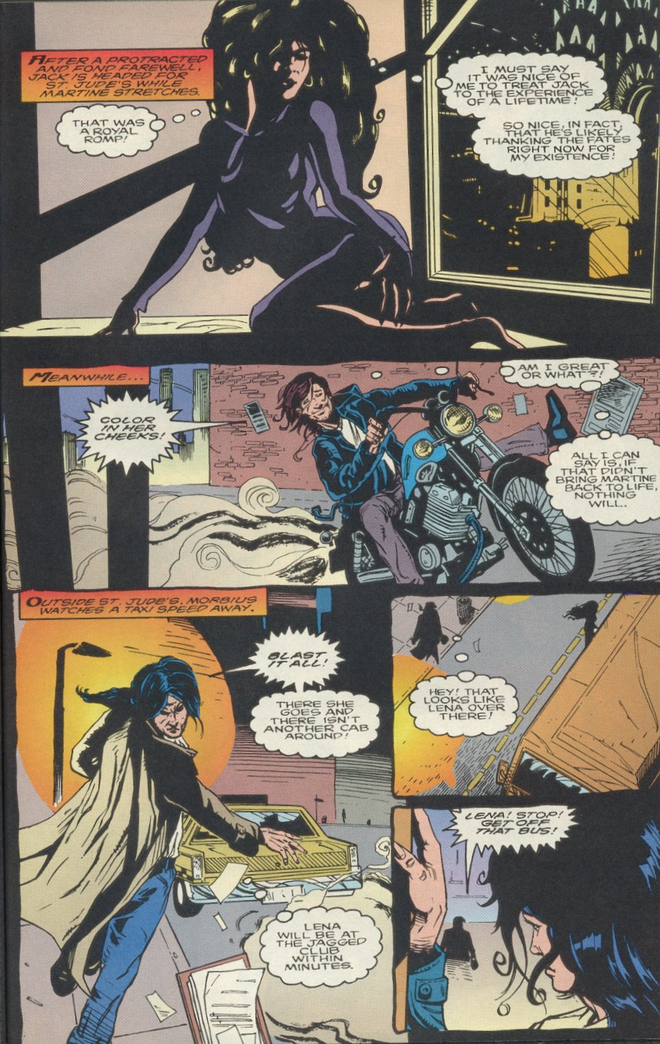 Read online Morbius: The Living Vampire (1992) comic -  Issue #28 - 12