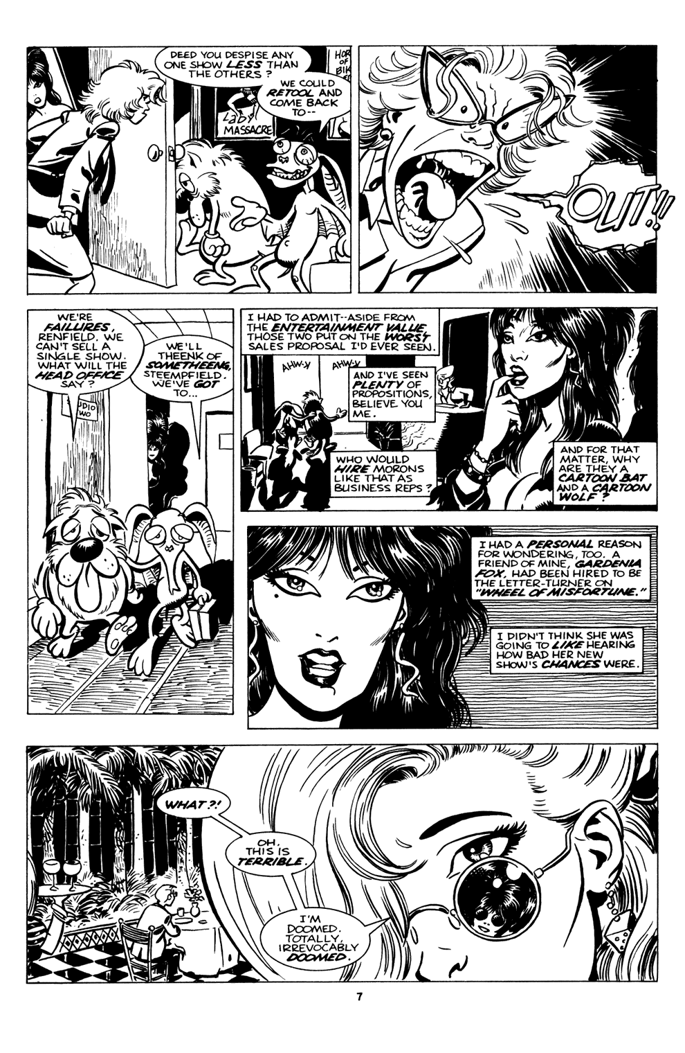 Read online Elvira, Mistress of the Dark comic -  Issue #13 - 9