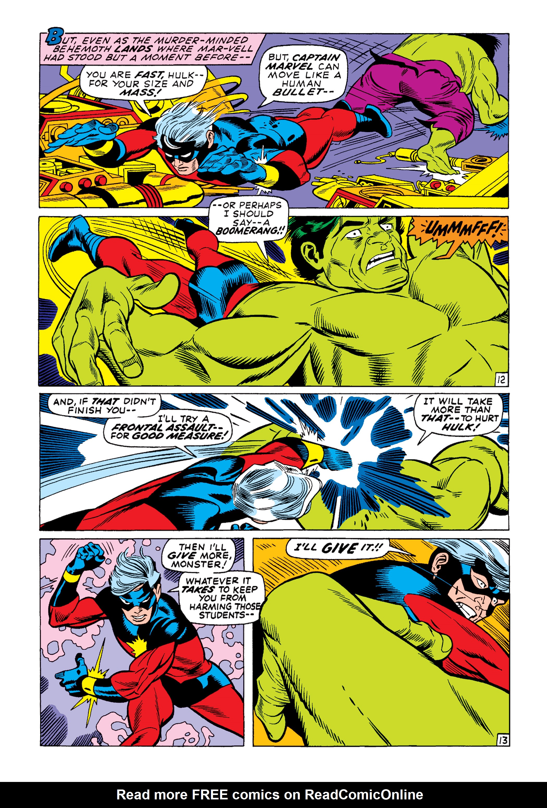 Read online Marvel Masterworks: Captain Marvel comic -  Issue # TPB 2 (Part 3) - 50