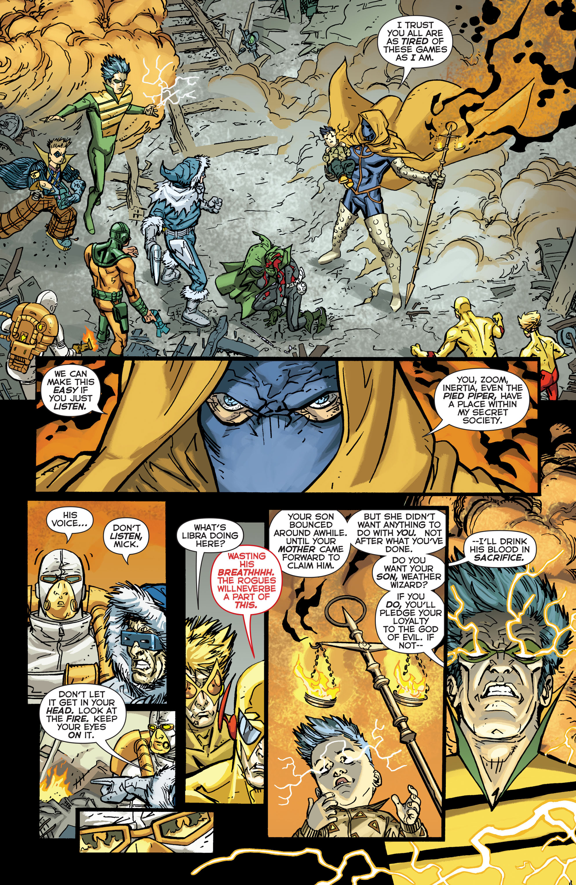 Read online Final Crisis: Rogues' Revenge comic -  Issue #3 - 14