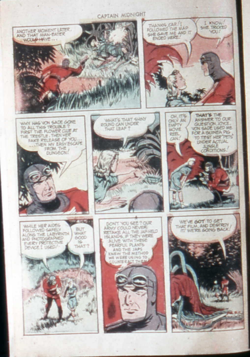 Read online Captain Midnight (1942) comic -  Issue #21 - 10