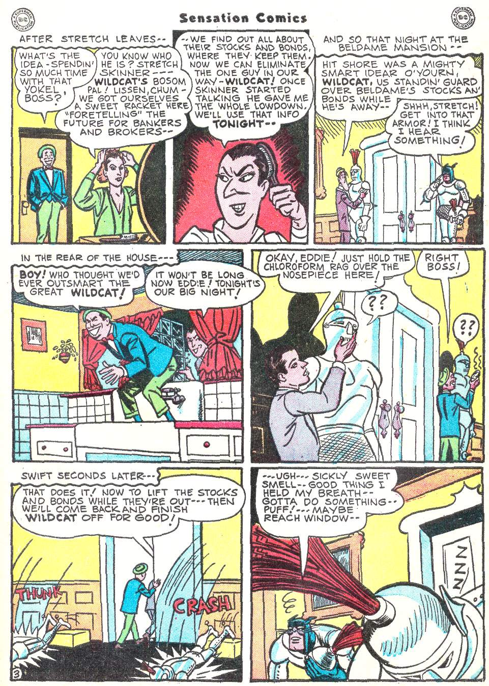 Read online Sensation (Mystery) Comics comic -  Issue #50 - 43