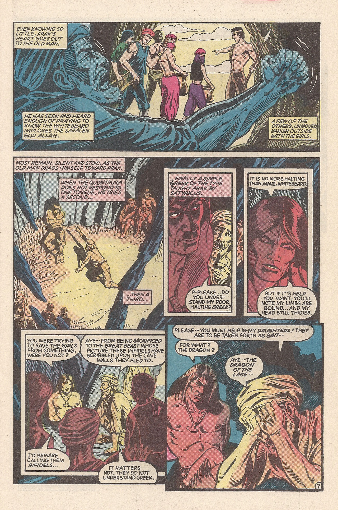 Read online Arak Son of Thunder comic -  Issue #32 - 11