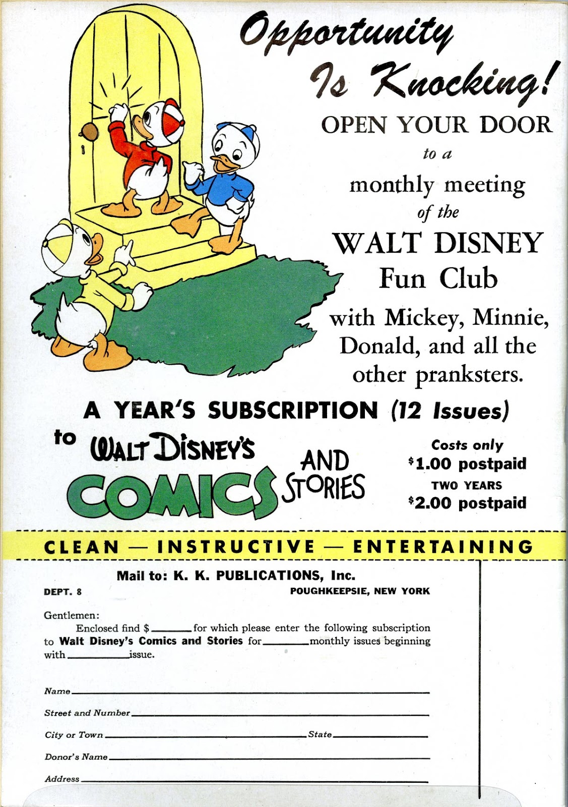 Walt Disney's Comics and Stories issue 35 - Page 68