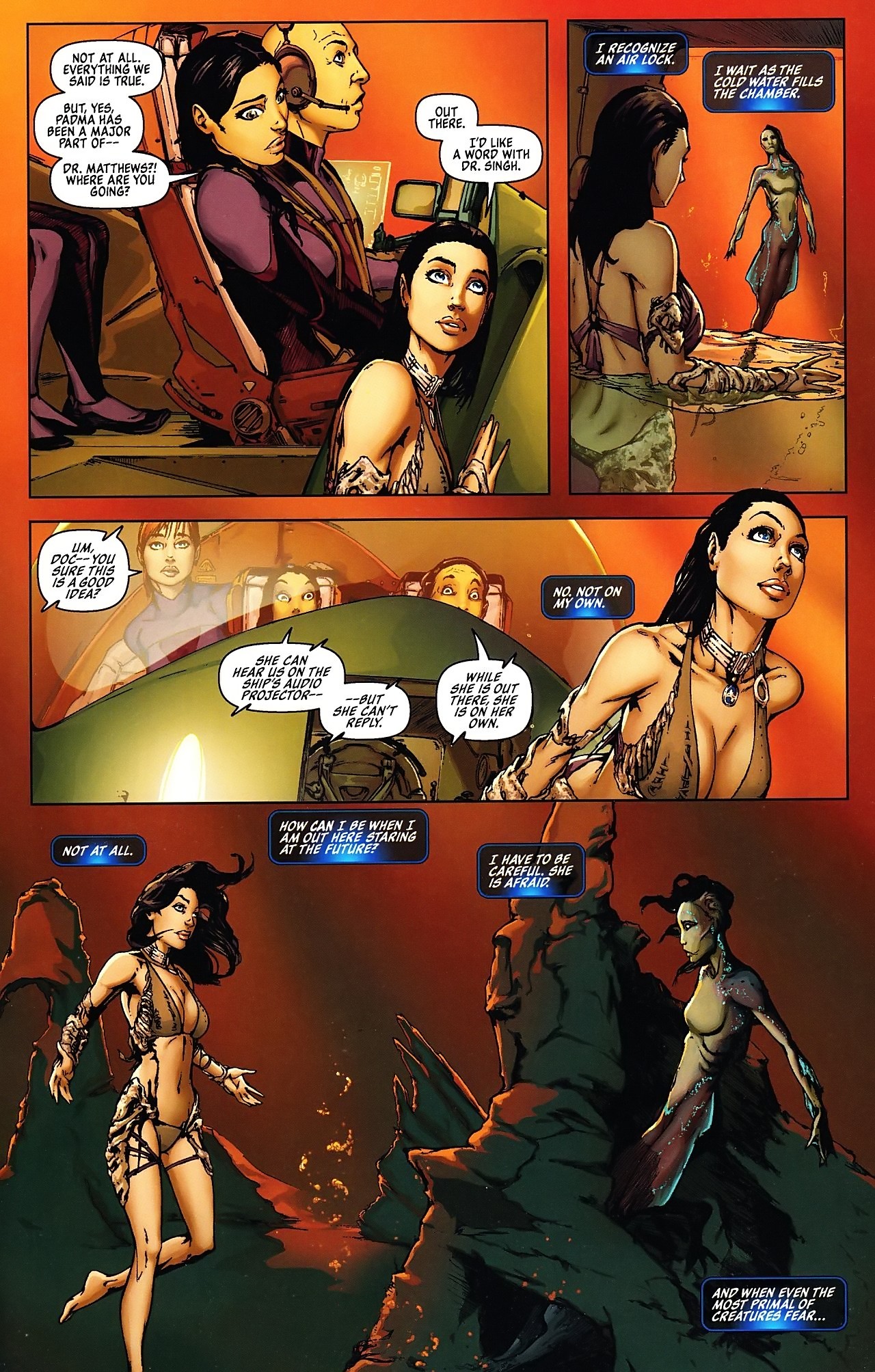 Read online Michael Turner's Fathom comic -  Issue #3 - 17
