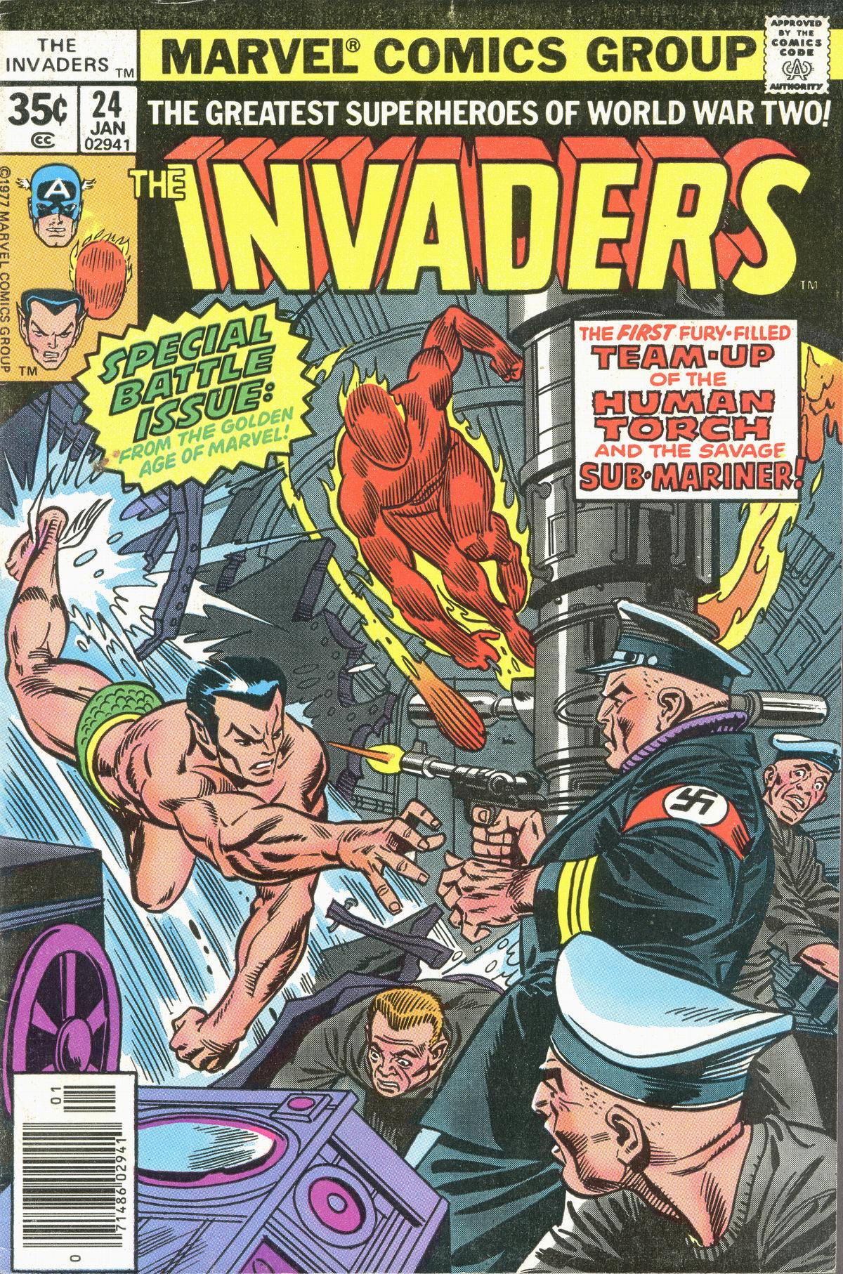 Read online The Invaders (1975) comic -  Issue #24 - 1