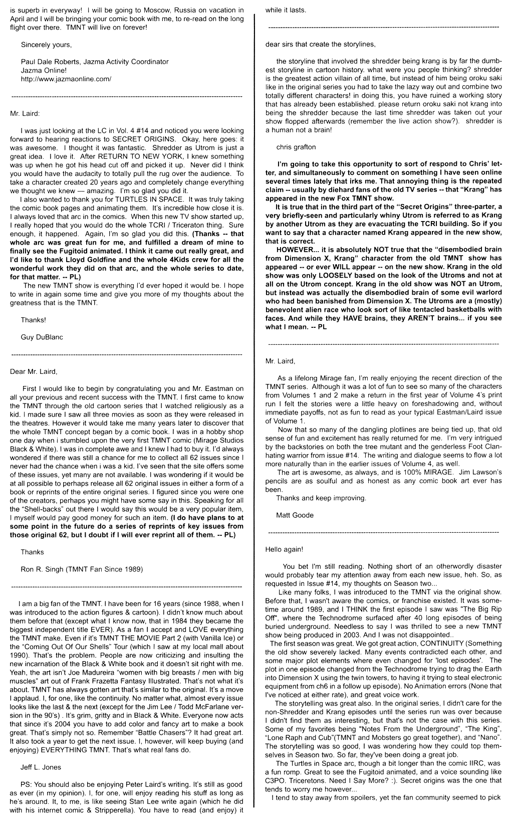 Read online TMNT: Teenage Mutant Ninja Turtles comic -  Issue #15 - 41