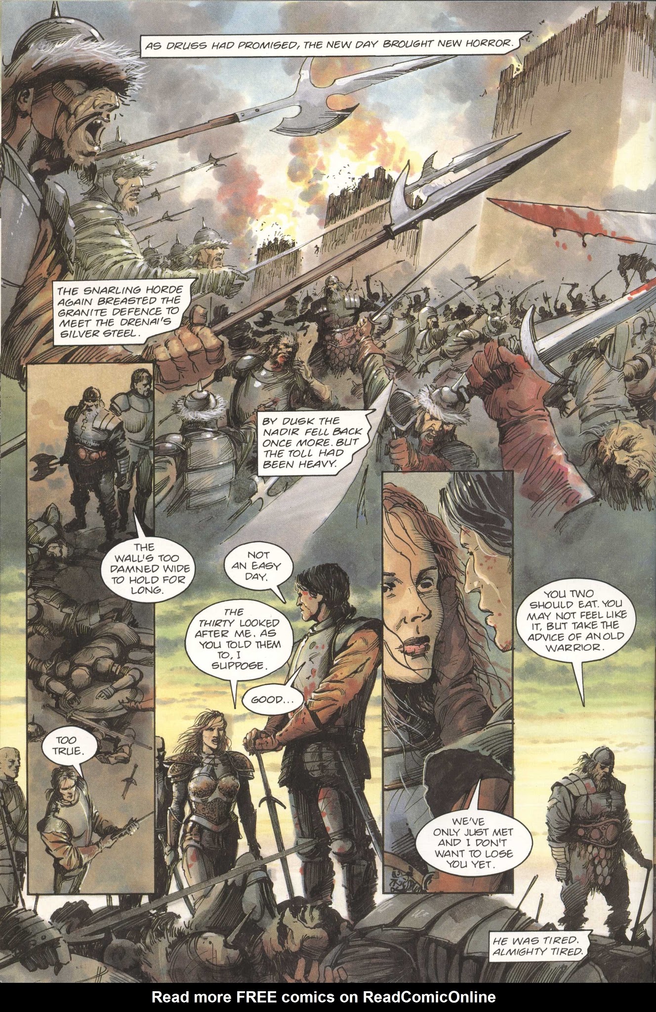 Read online David Gemmell's Legend: A Graphic Novel comic -  Issue # TPB - 65