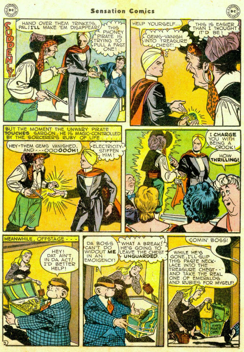 Read online Sensation (Mystery) Comics comic -  Issue #65 - 24