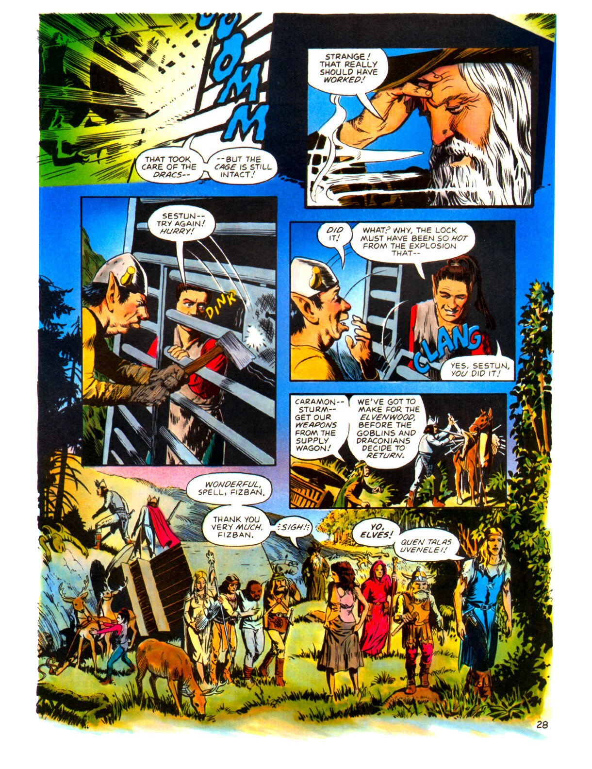 Read online Dragonlance Saga comic -  Issue #2 - 33