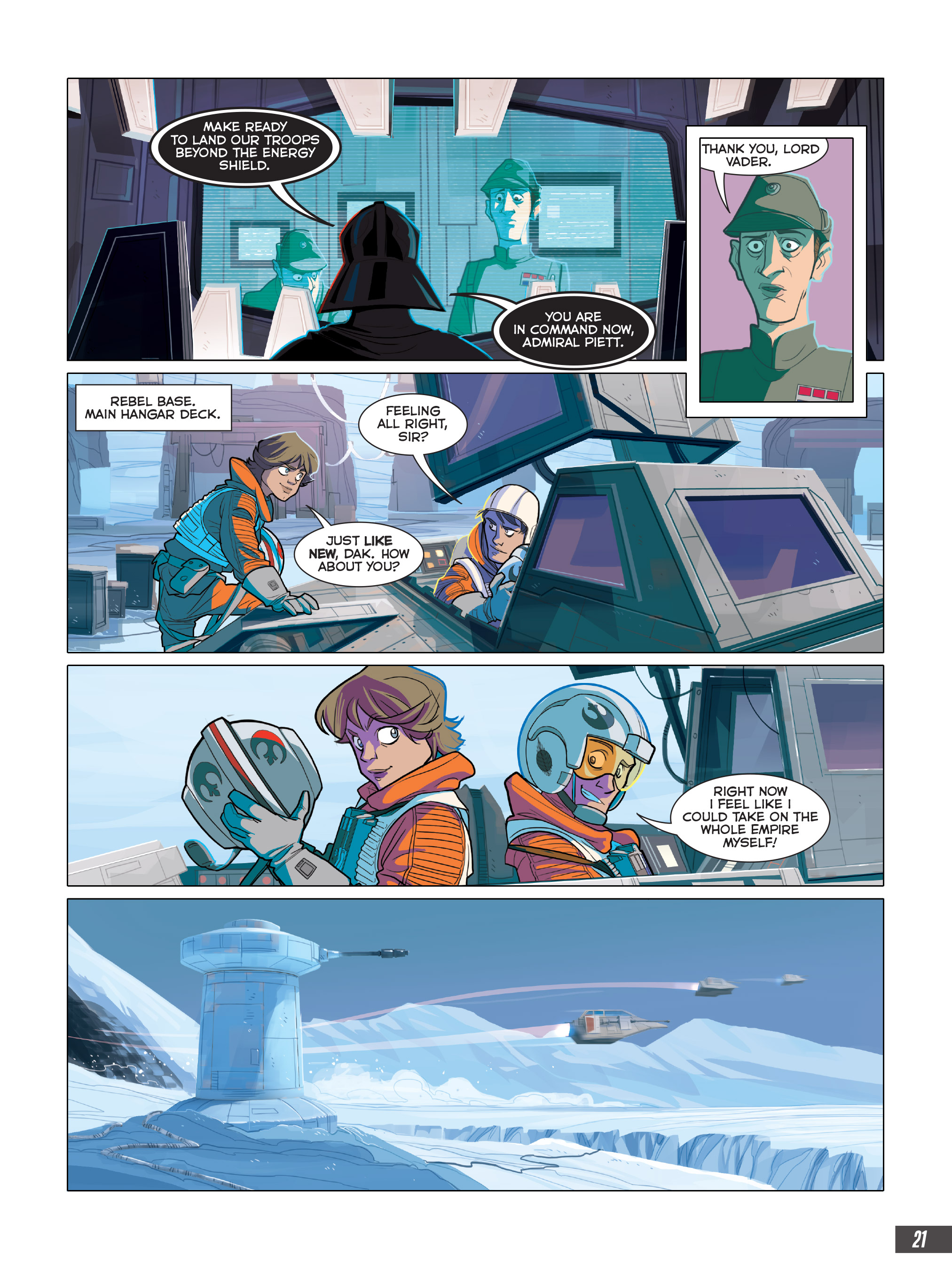 Read online Star Wars: The Empire Strikes Back Graphic Novel Adaptation comic -  Issue # Full - 20