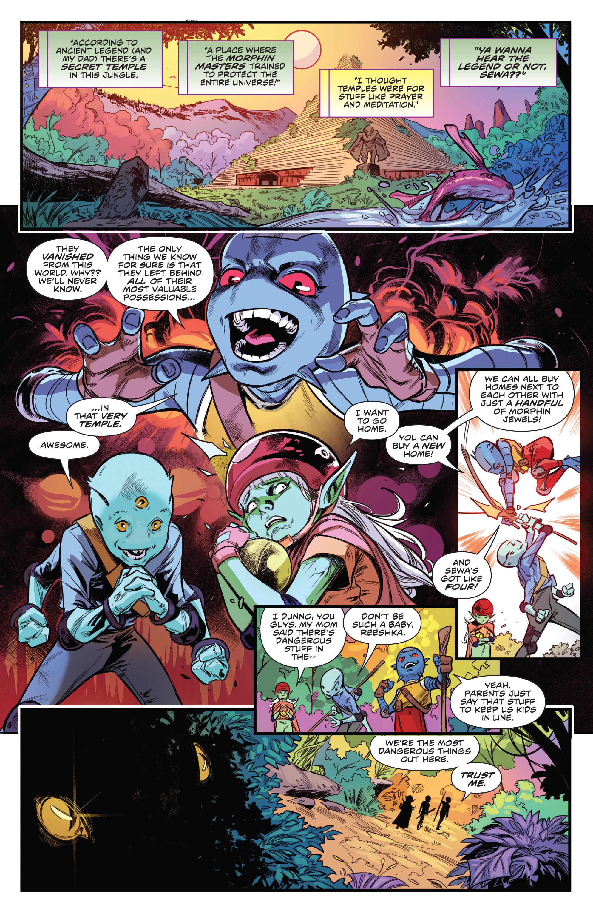 Read online Power Rangers comic -  Issue #10 - 9