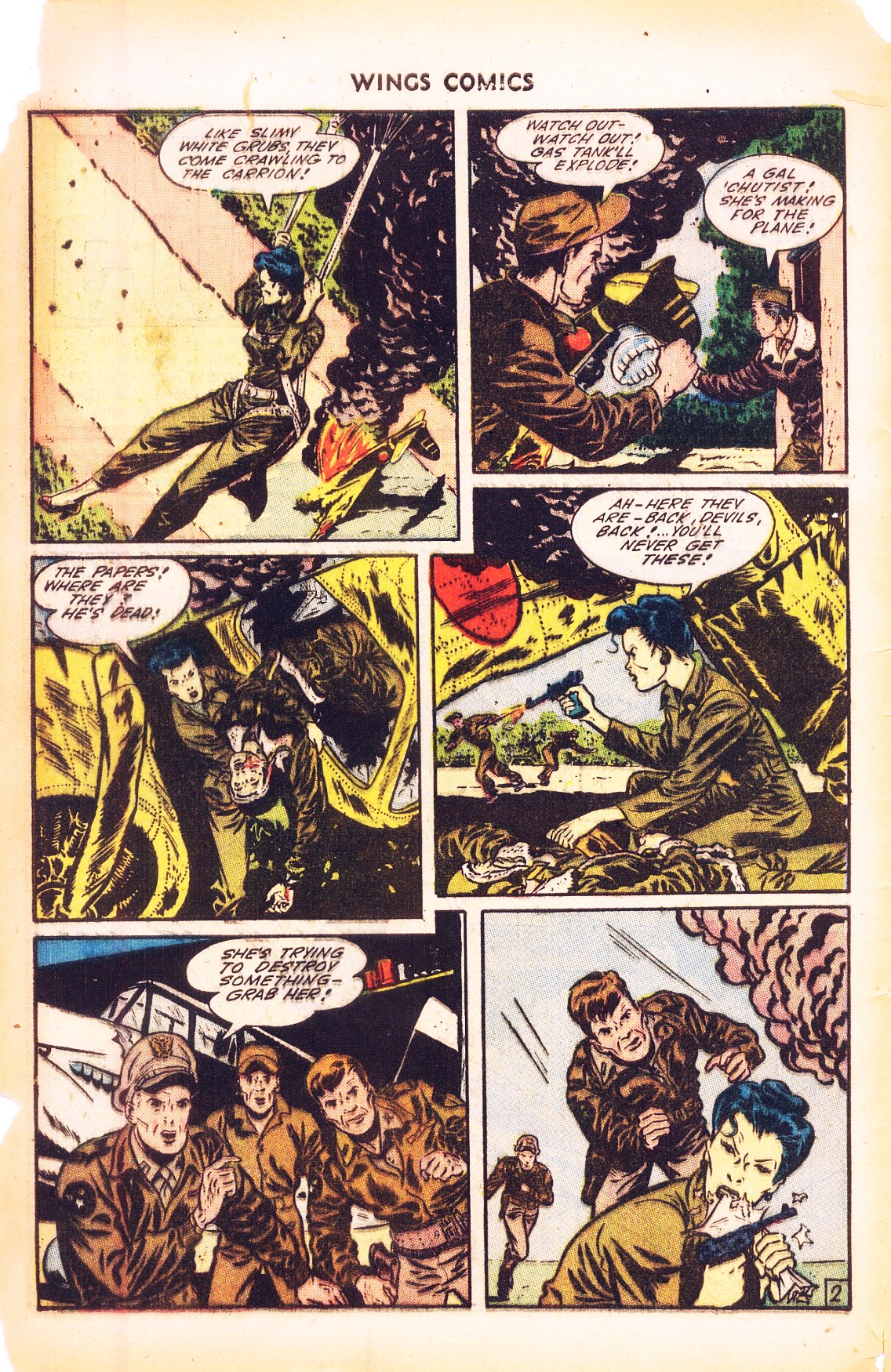 Read online Wings Comics comic -  Issue #53 - 4