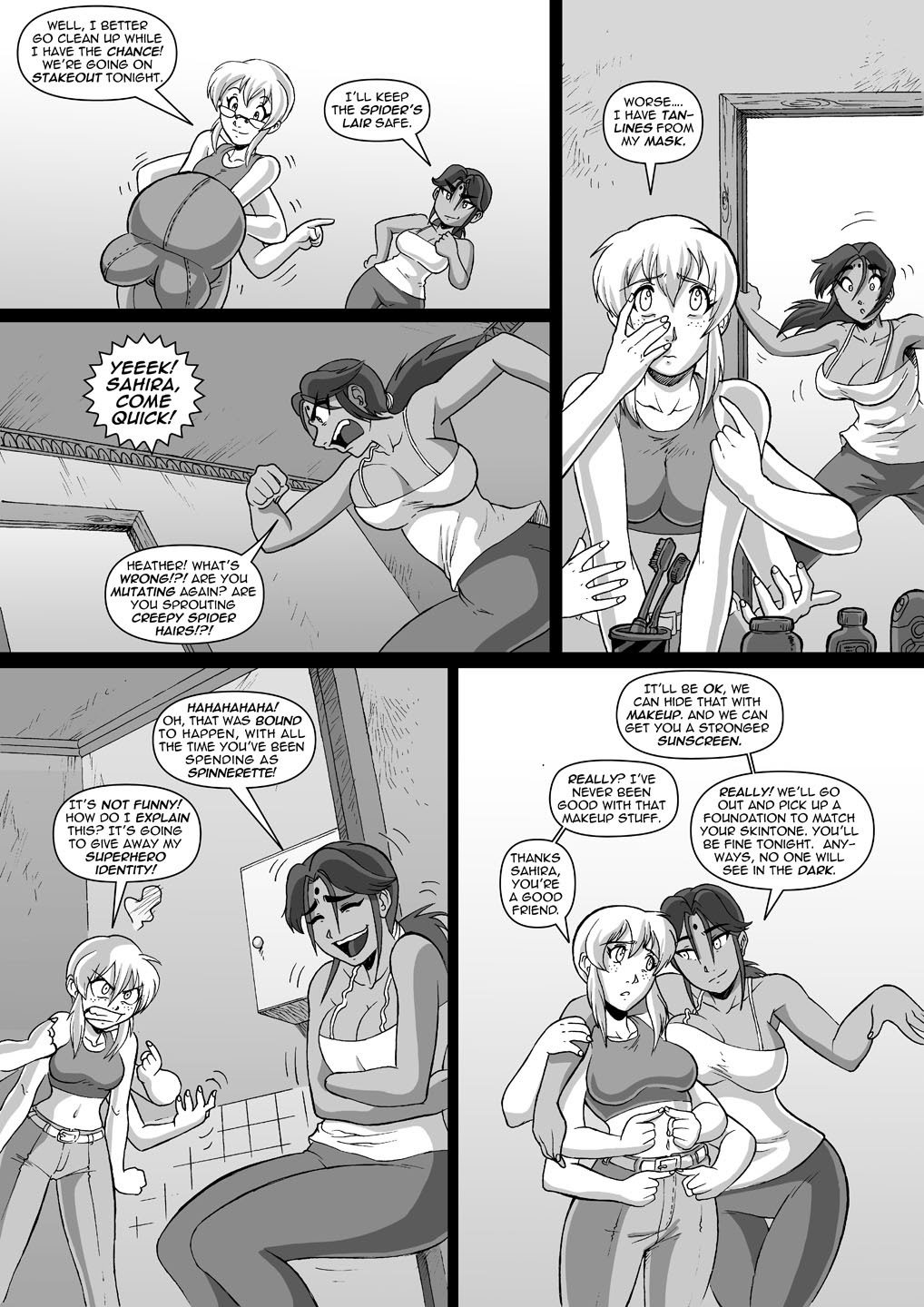 Read online Spinnerette comic -  Issue #4 - 24