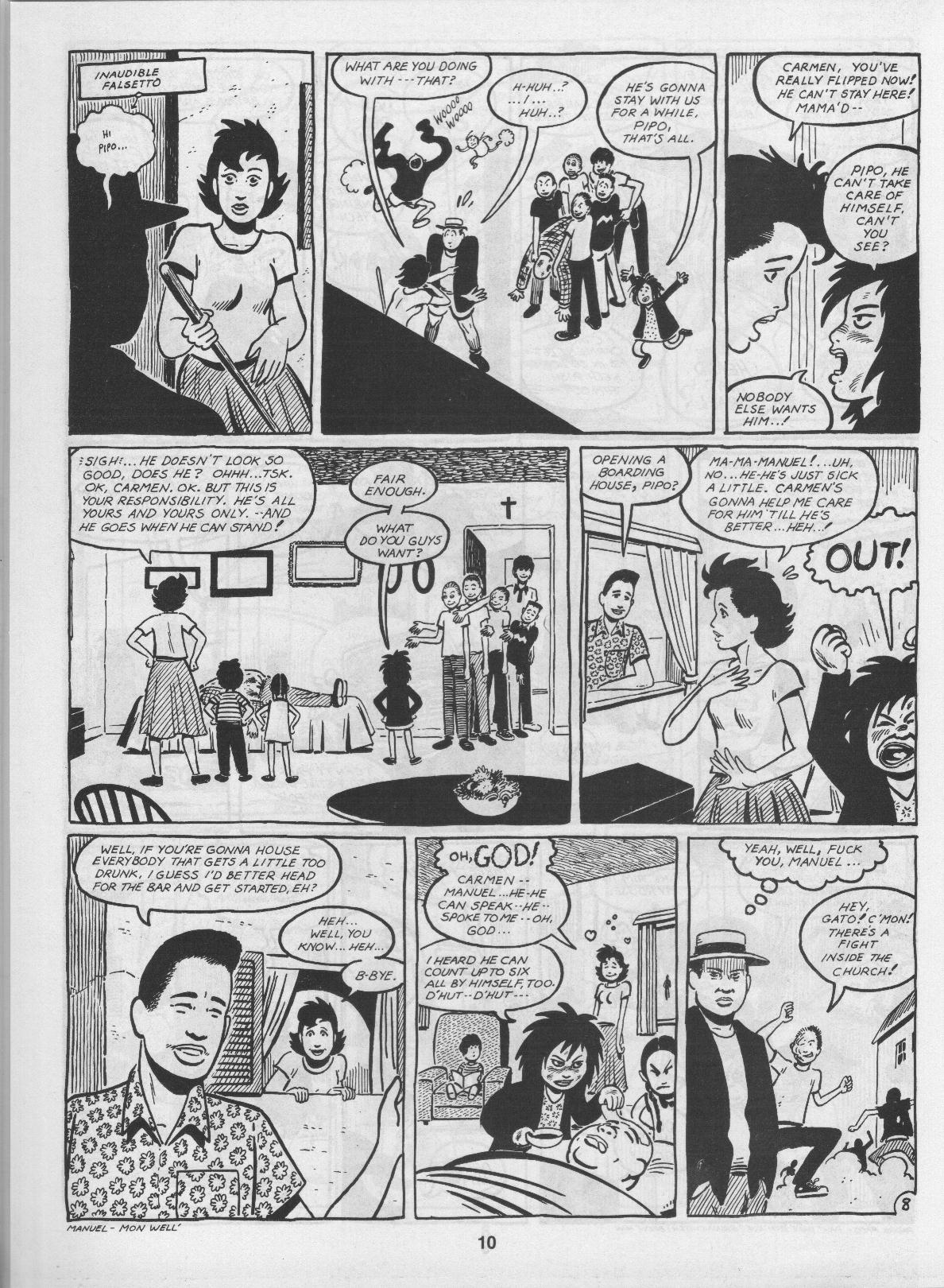 Read online Love and Rockets (1982) comic -  Issue #3 - 12