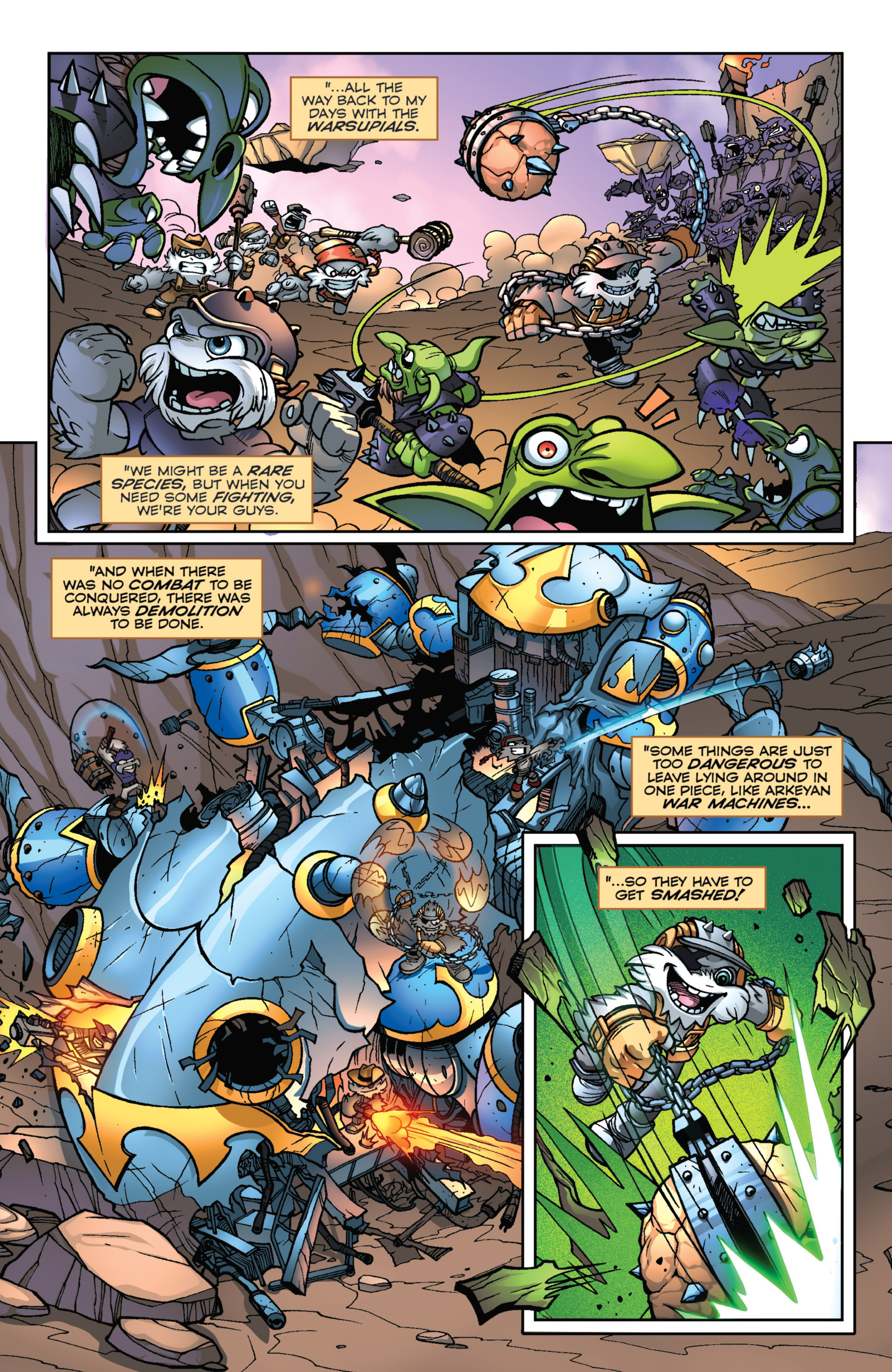 Read online Skylanders Superchargers comic -  Issue #2 - 20