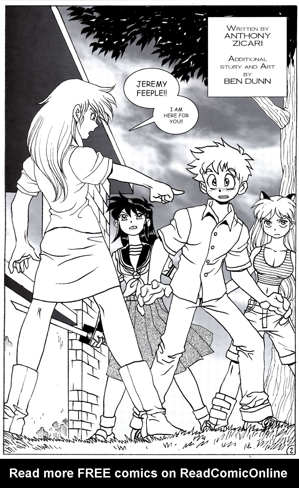 Read online Jenna & Ninja High School comic -  Issue #2 - 4