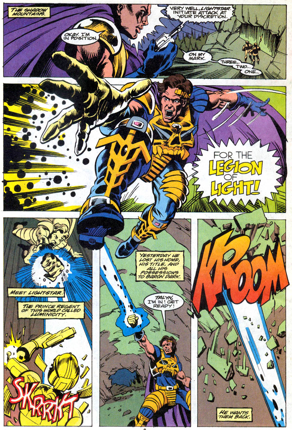 Read online Skeleton Warriors comic -  Issue #1 - 7