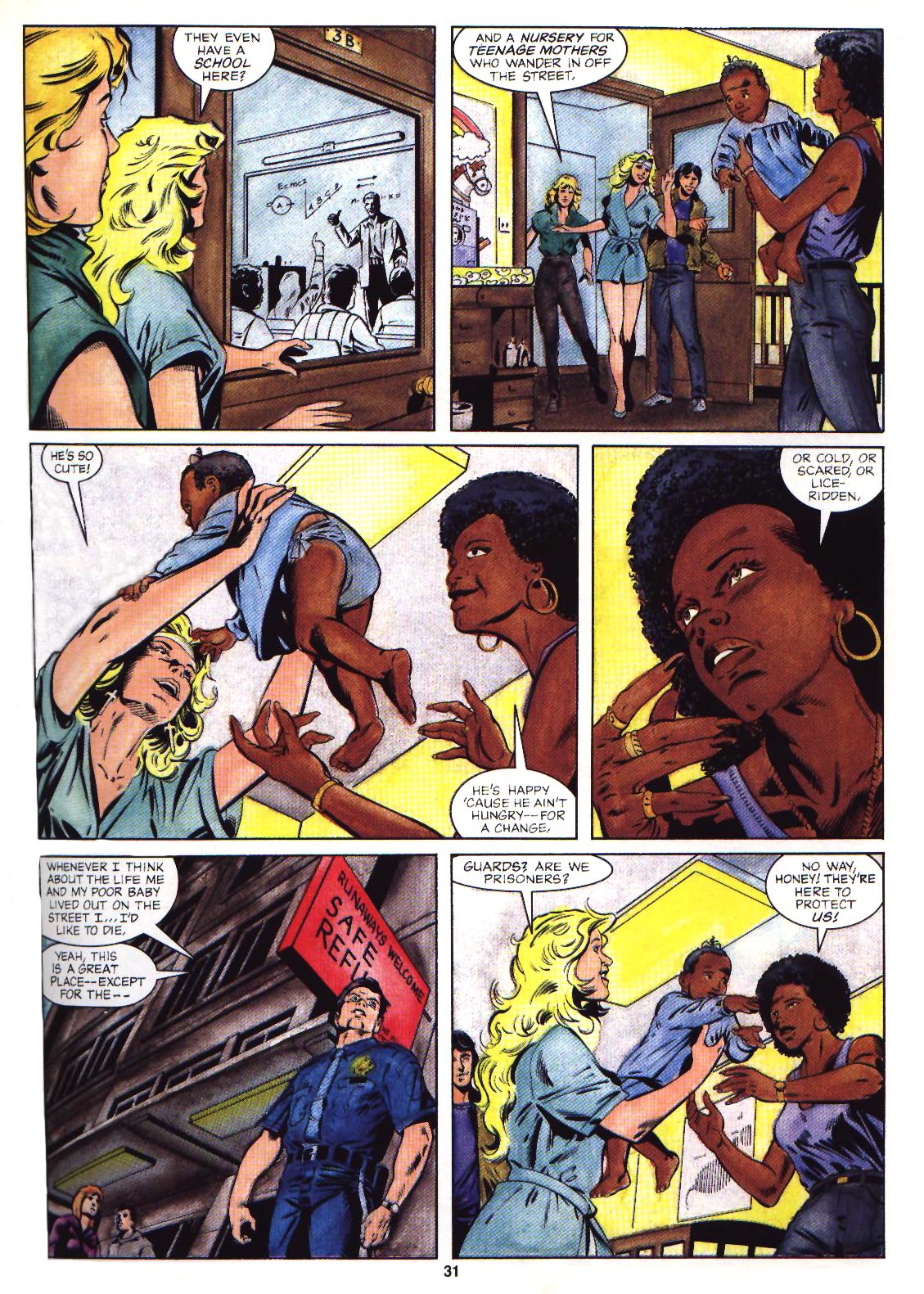 Marvel Graphic Novel: Cloak and Dagger and Power Pack: Shelter From The Storm issue TPB - Page 32