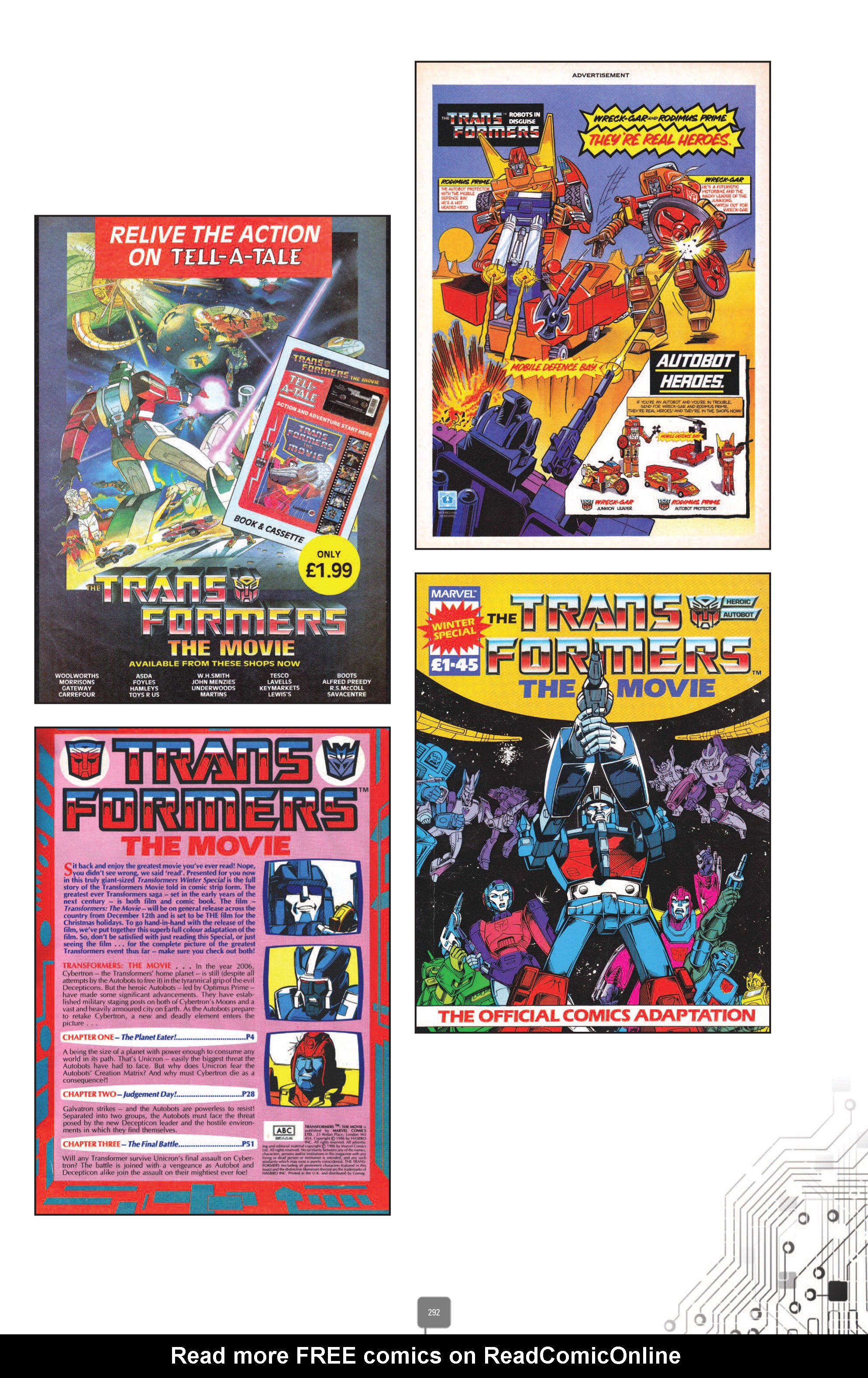 Read online The Transformers Classics UK comic -  Issue # TPB 3 - 292