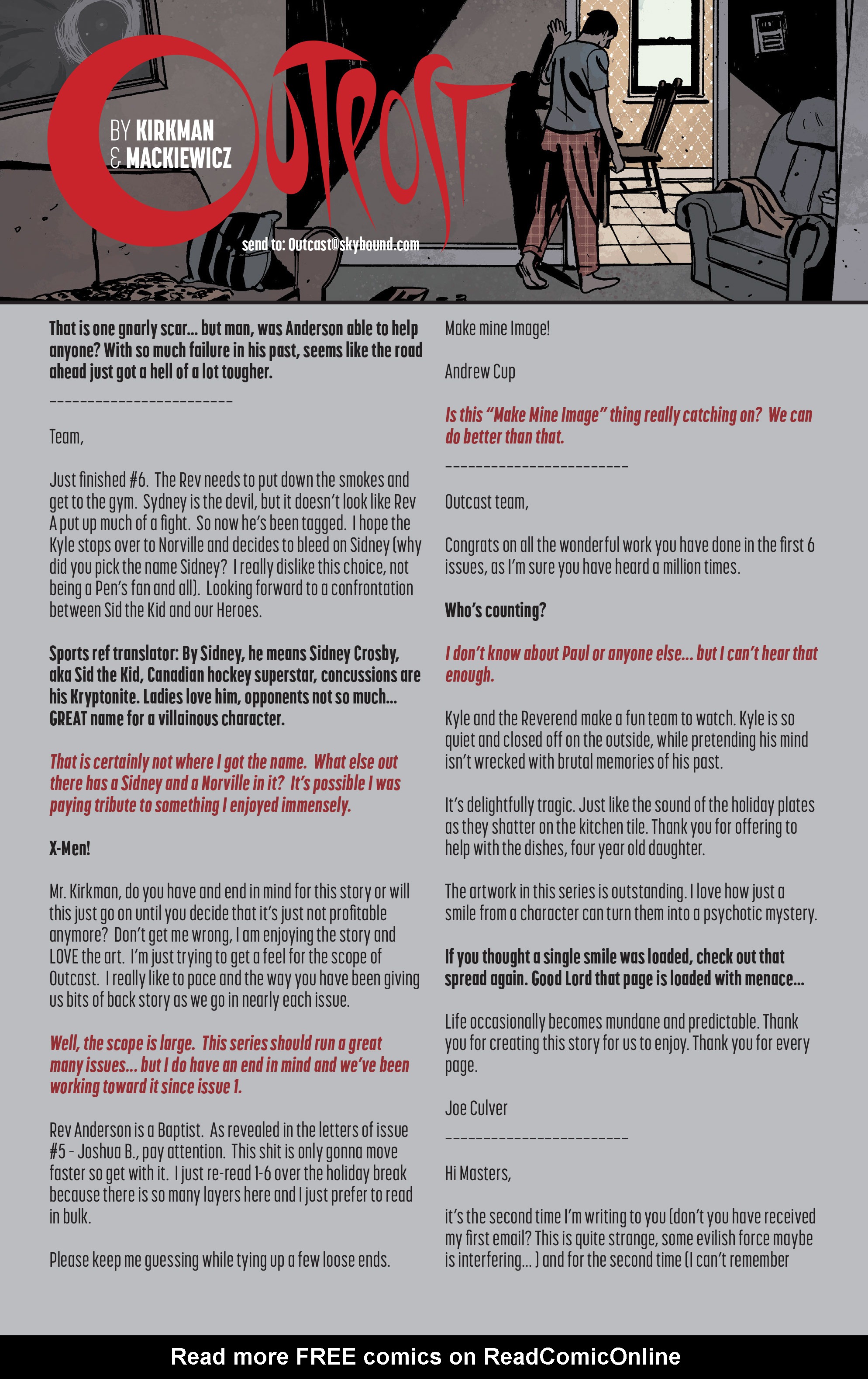 Read online Outcast by Kirkman & Azaceta comic -  Issue #8 - 22