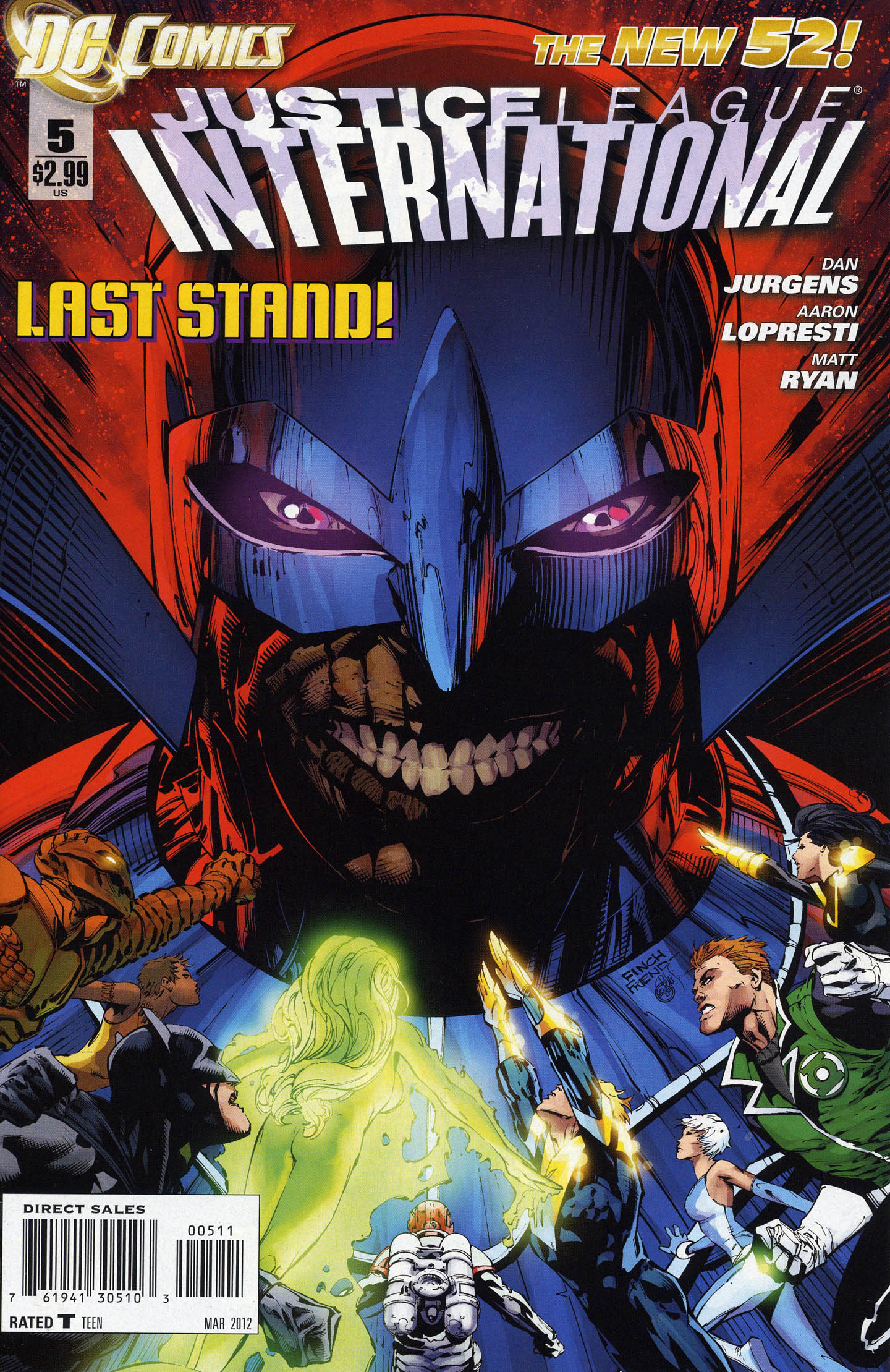 Read online Justice League International (2011) comic -  Issue #5 - 1