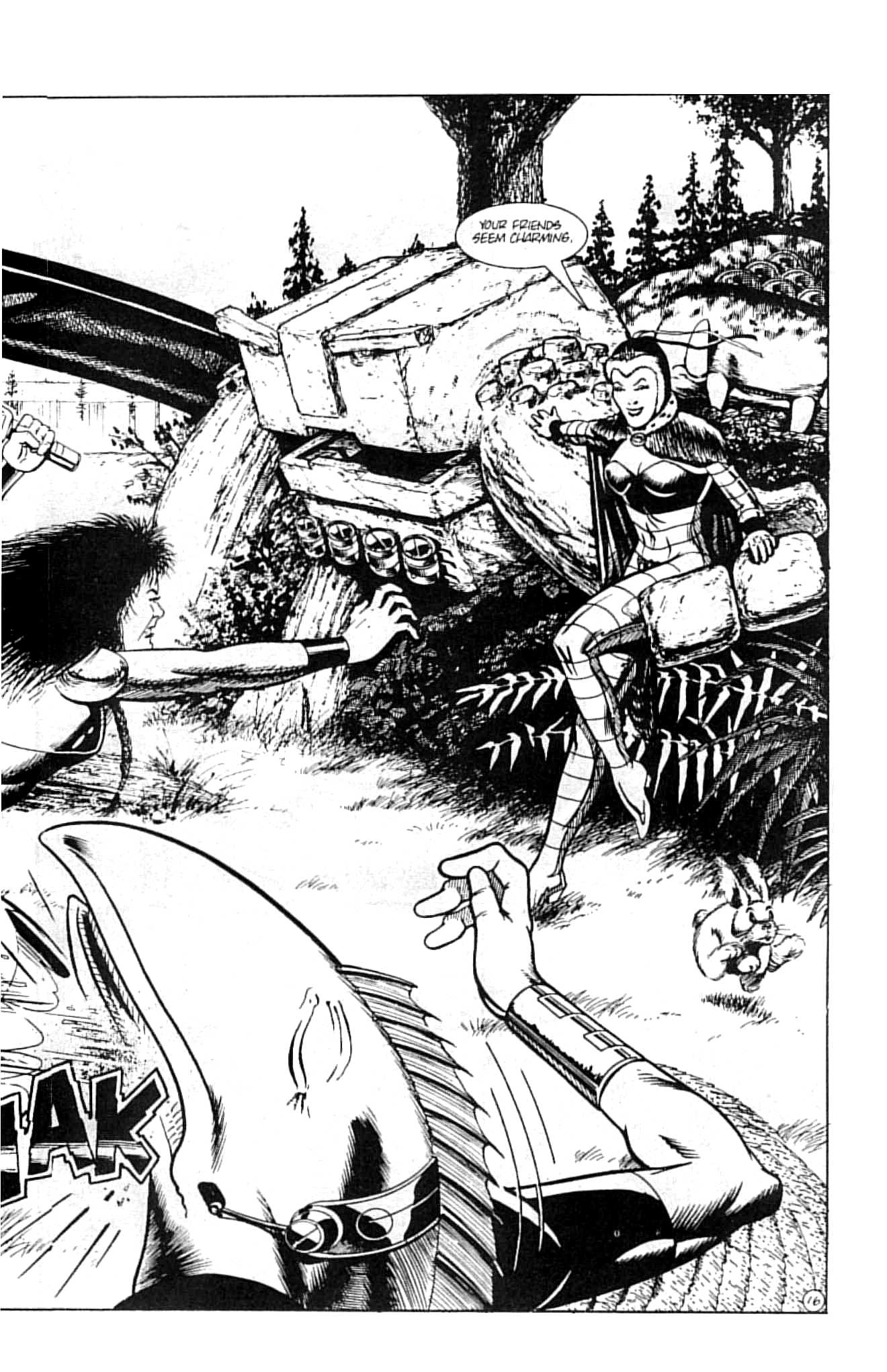 Read online Teenage Mutant Ninja Turtles (1984) comic -  Issue #13 - 22